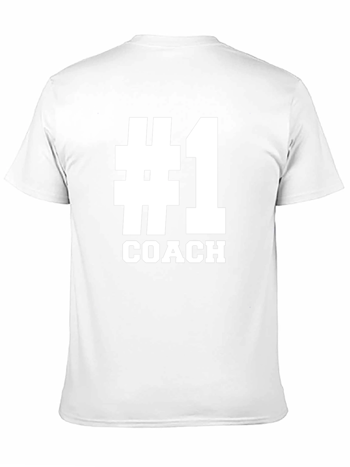 Number One Coach Black T-Shirt