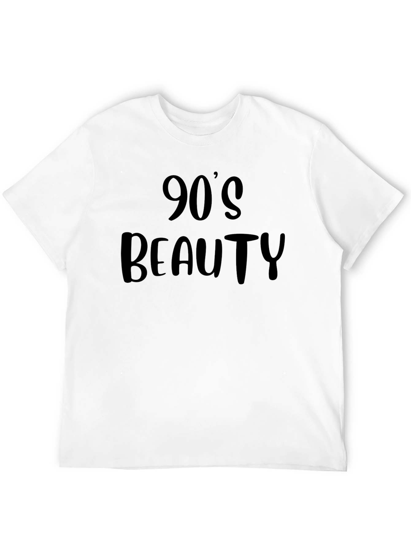 90s Beauty Black Graphic T-Shirt