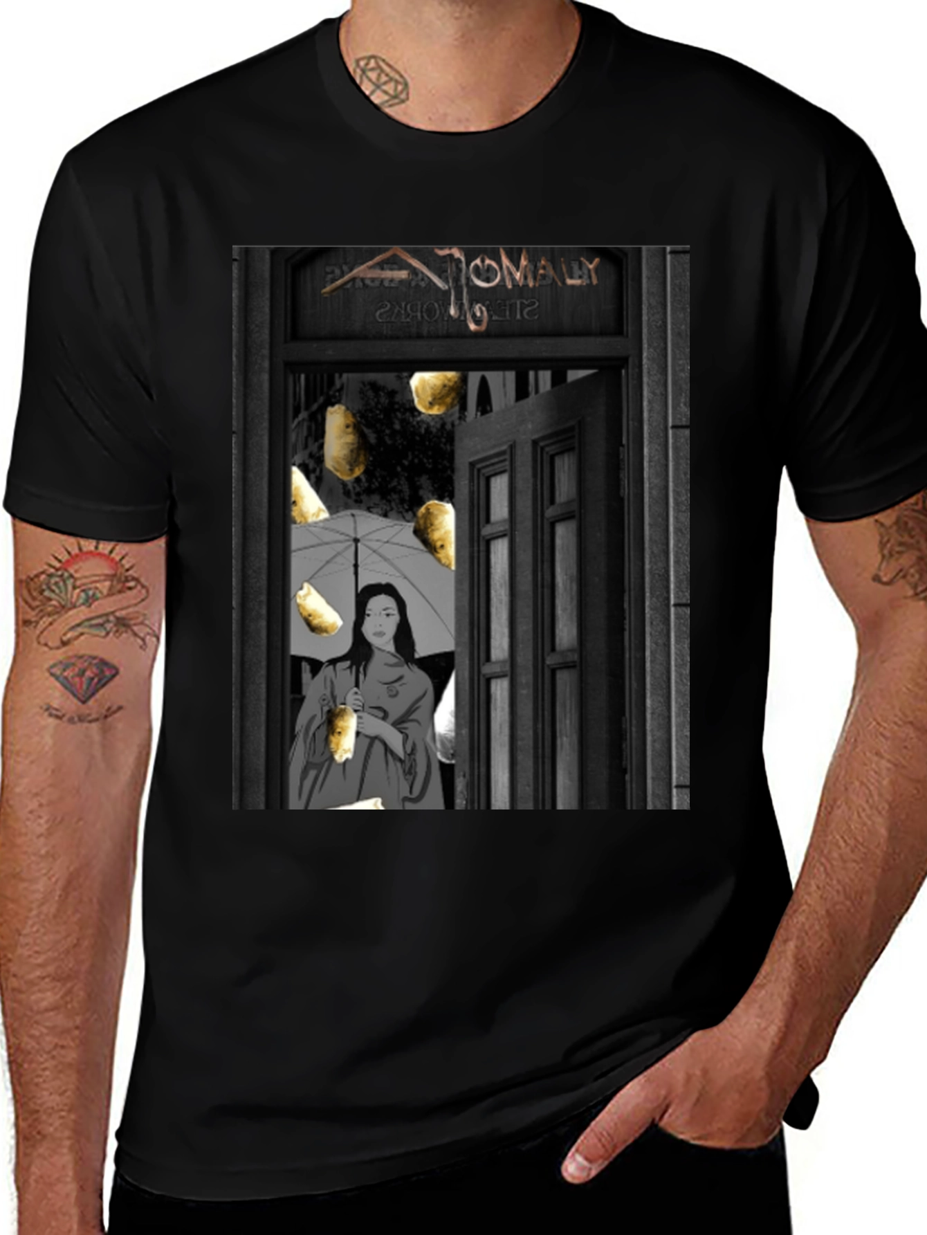 Anomaly T-Shirt: Stylish Graphic Tee