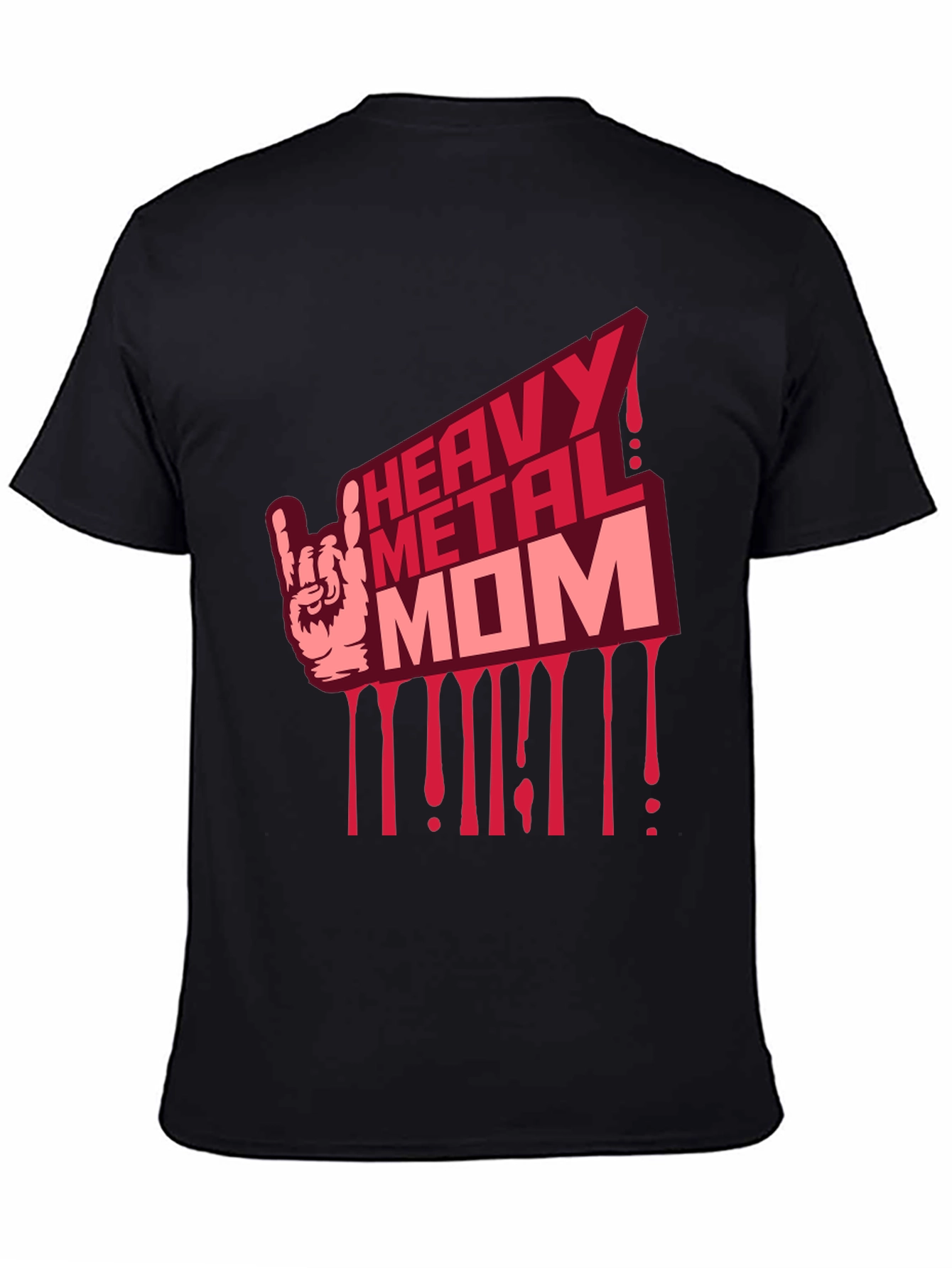 Heavy Metal Mom Graphic T-Shirt