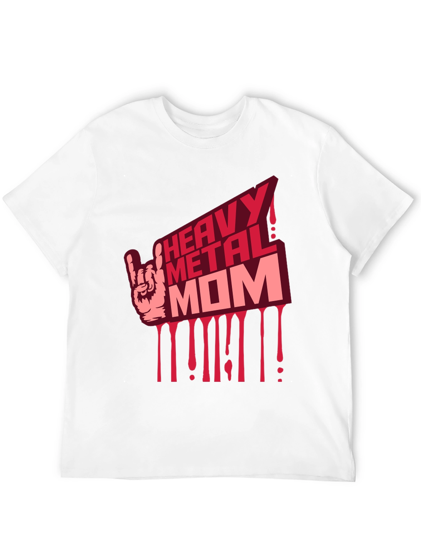 Heavy Metal Mom Graphic T-Shirt