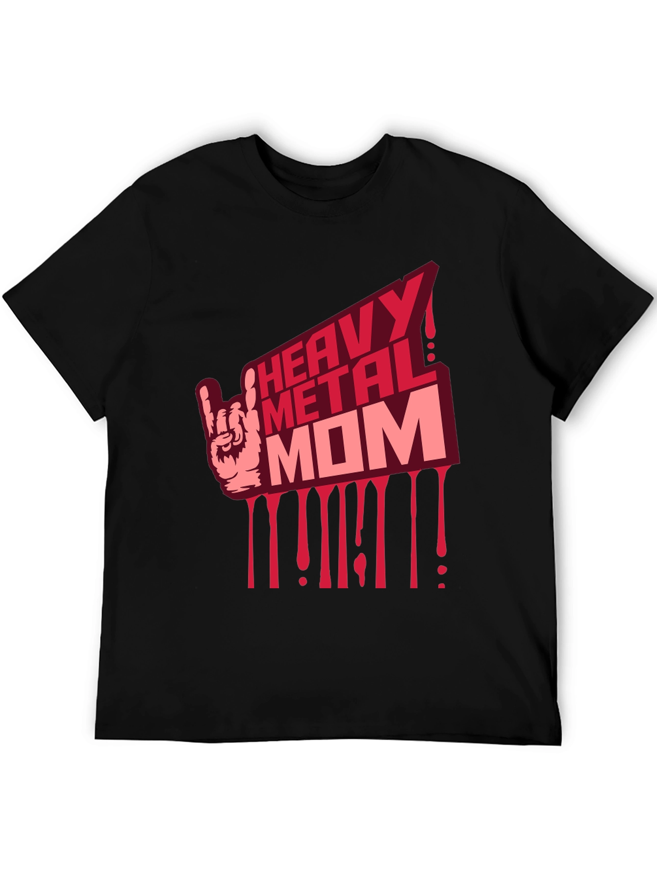 Heavy Metal Mom Graphic T-Shirt