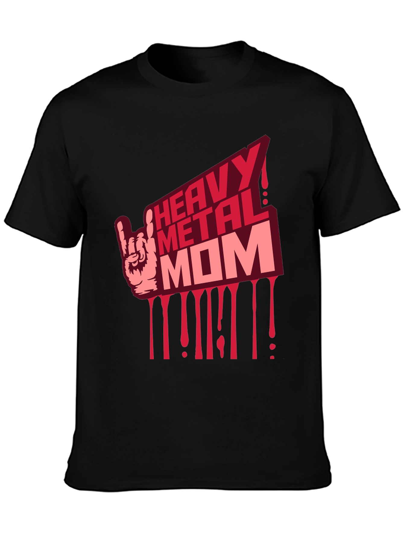 Heavy Metal Mom Graphic T-Shirt