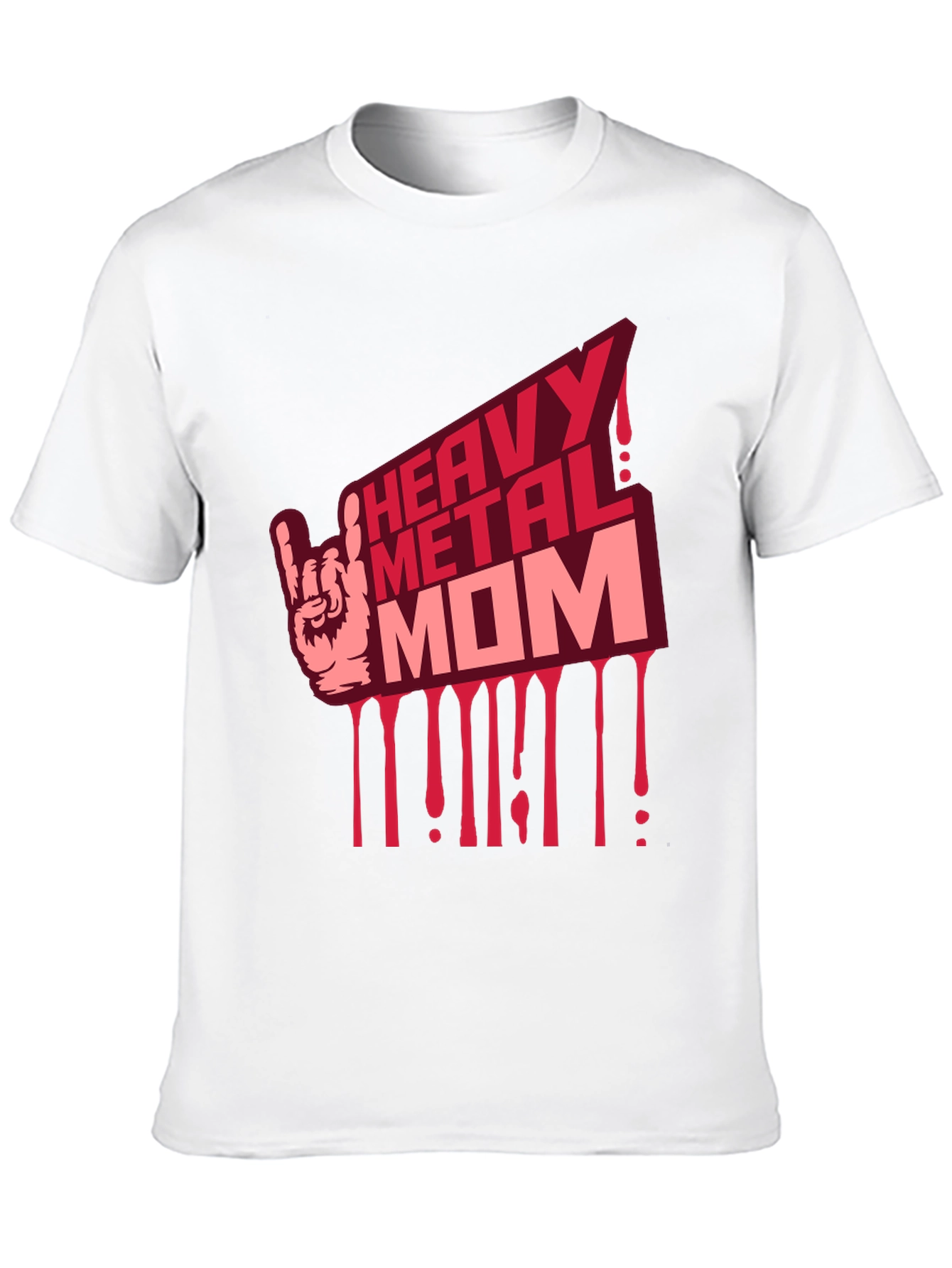 Heavy Metal Mom Graphic T-Shirt