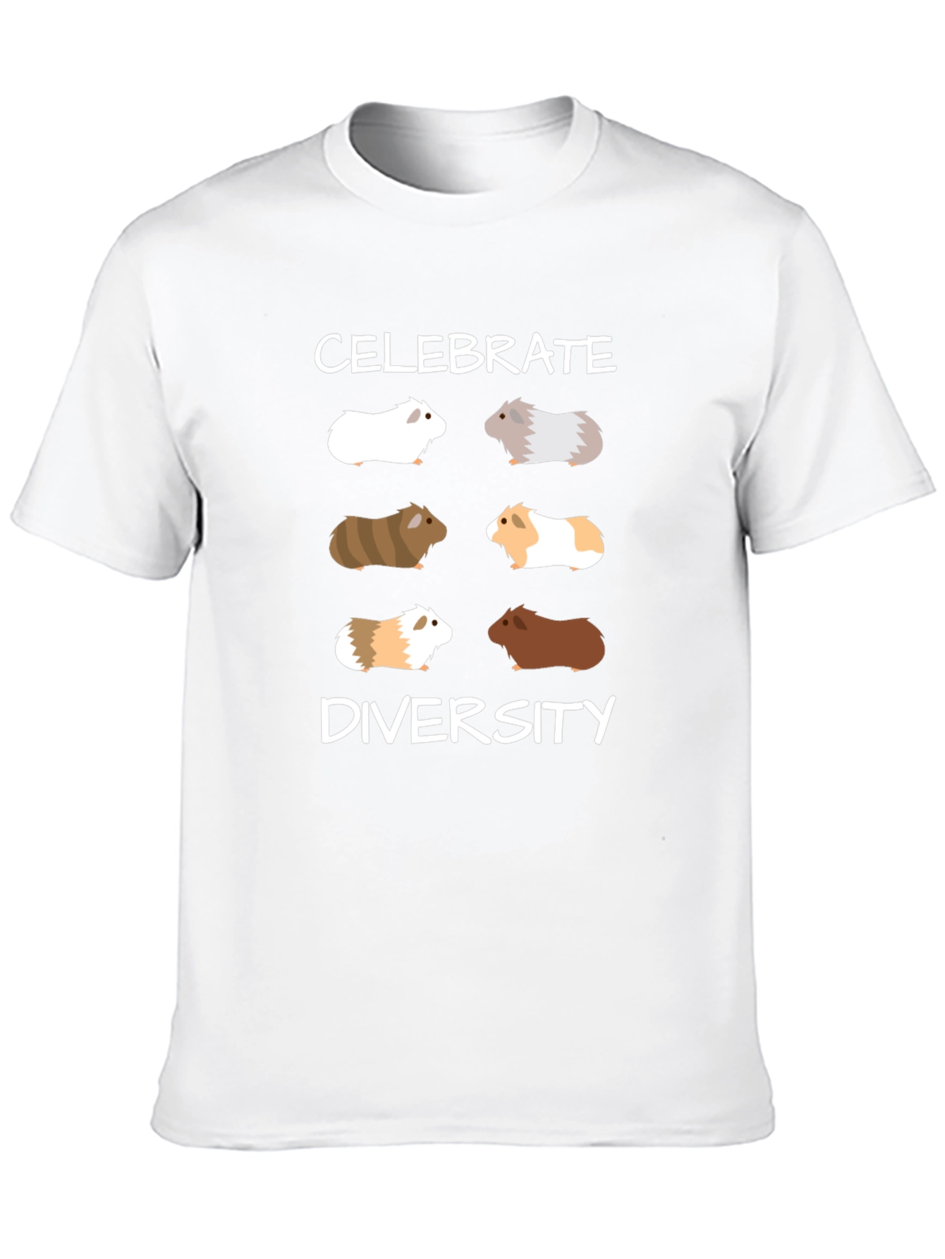 Celebrate Diversity Guinea Pig Graphic Tee
