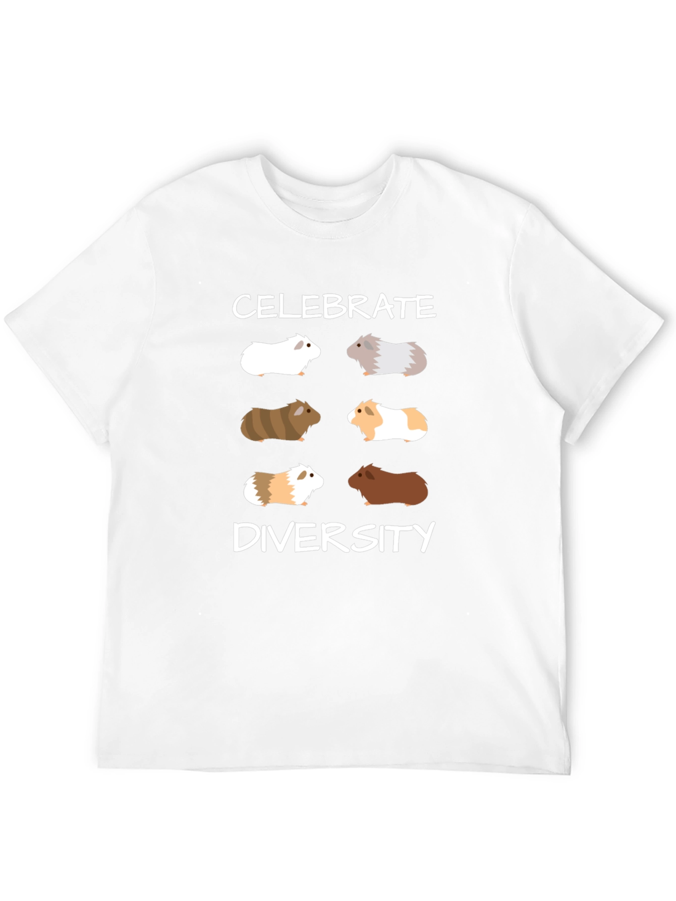 Celebrate Diversity Guinea Pig Graphic Tee