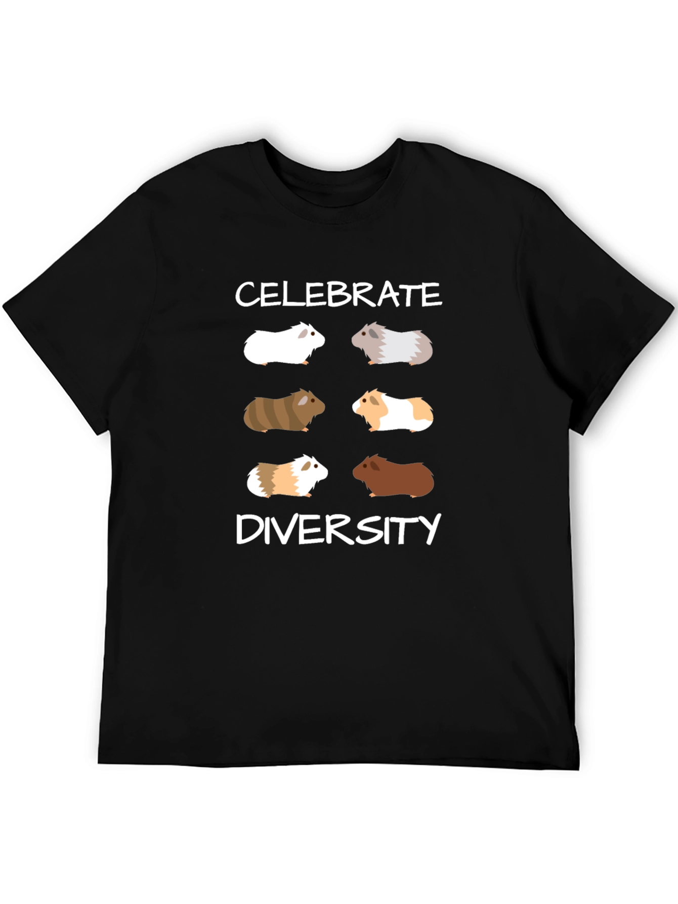 Celebrate Diversity Guinea Pig Graphic Tee