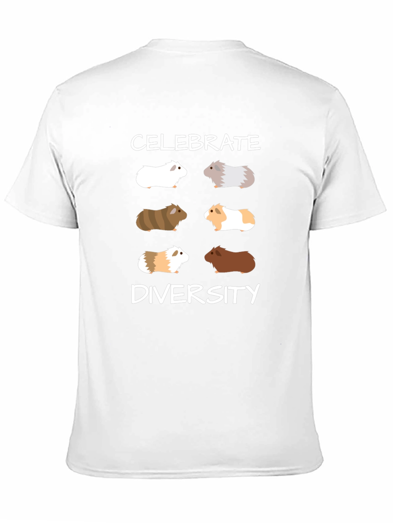 Celebrate Diversity Guinea Pig Graphic Tee