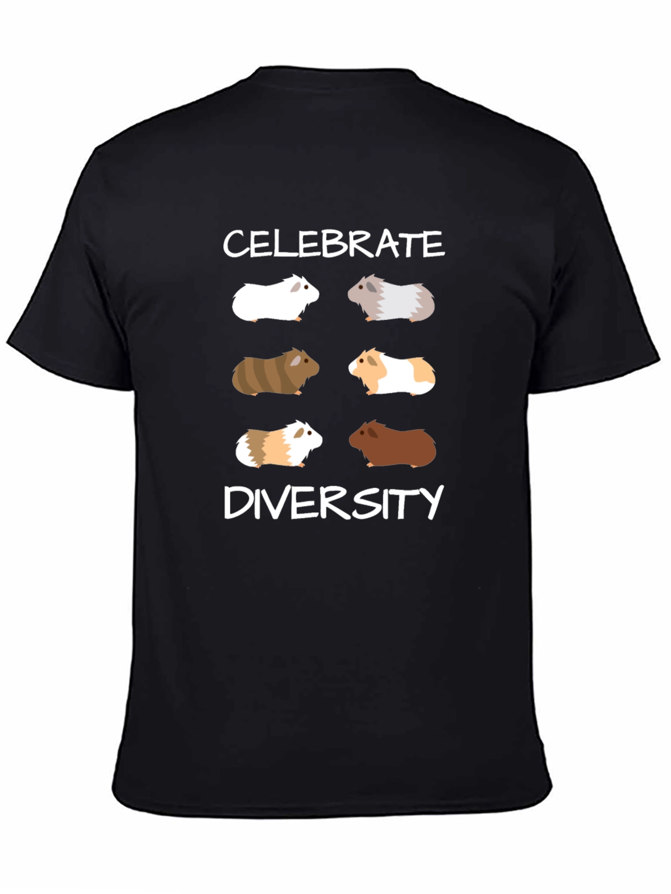 Celebrate Diversity Guinea Pig Graphic Tee