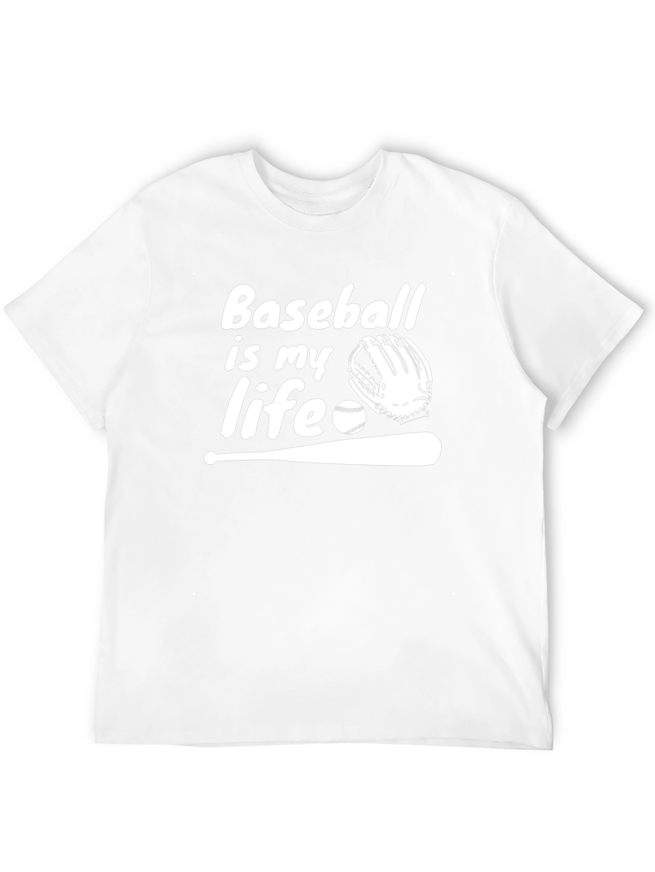 Baseball Is My Life T-Shirt - Sports Tee