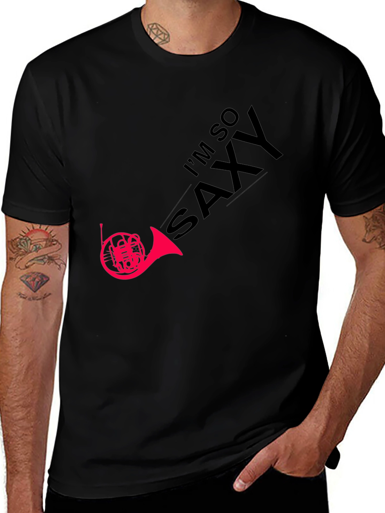Im So Saxy T-Shirt - Music Humor Tee