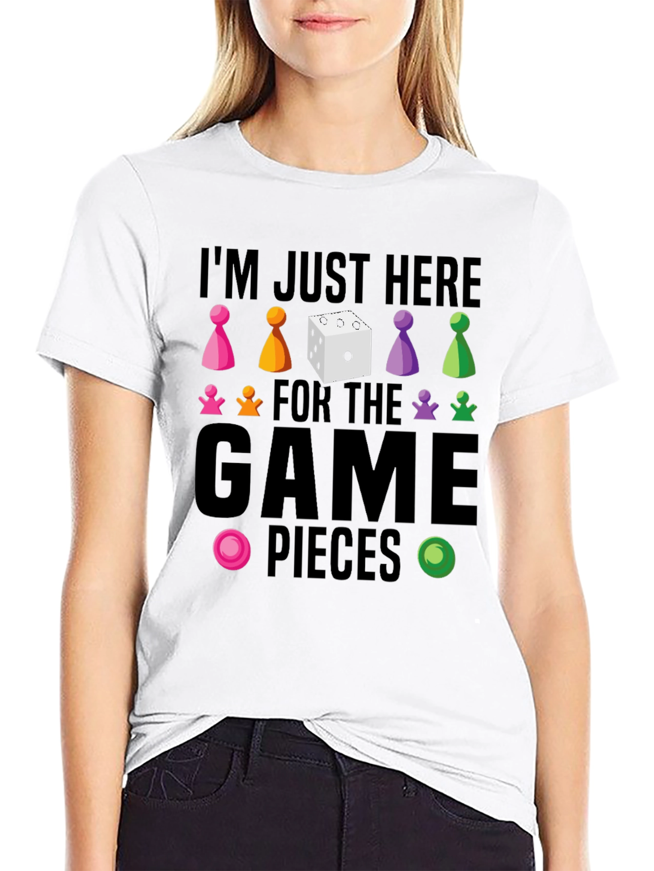 Game Pieces T-Shirt - Board Game Lover Tee