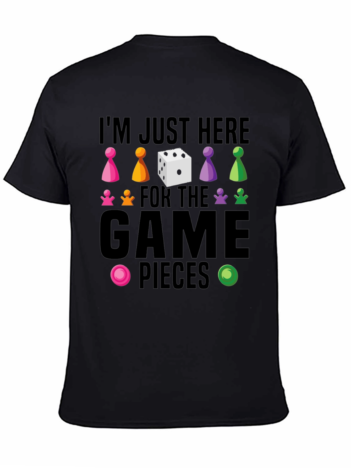 Game Pieces T-Shirt - Board Game Lover Tee