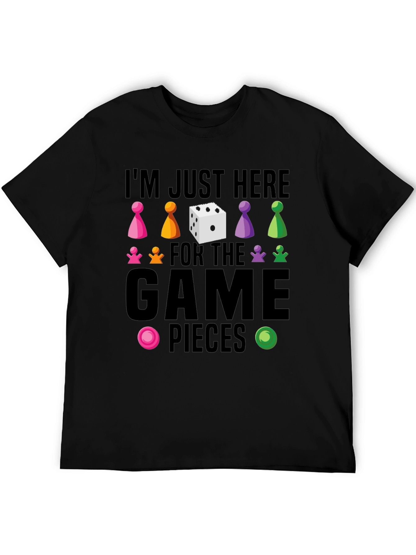 Game Pieces T-Shirt - Board Game Lover Tee