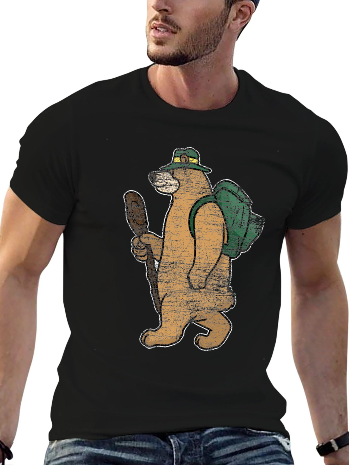 Bear Hiker T-Shirt - Adventure Ready