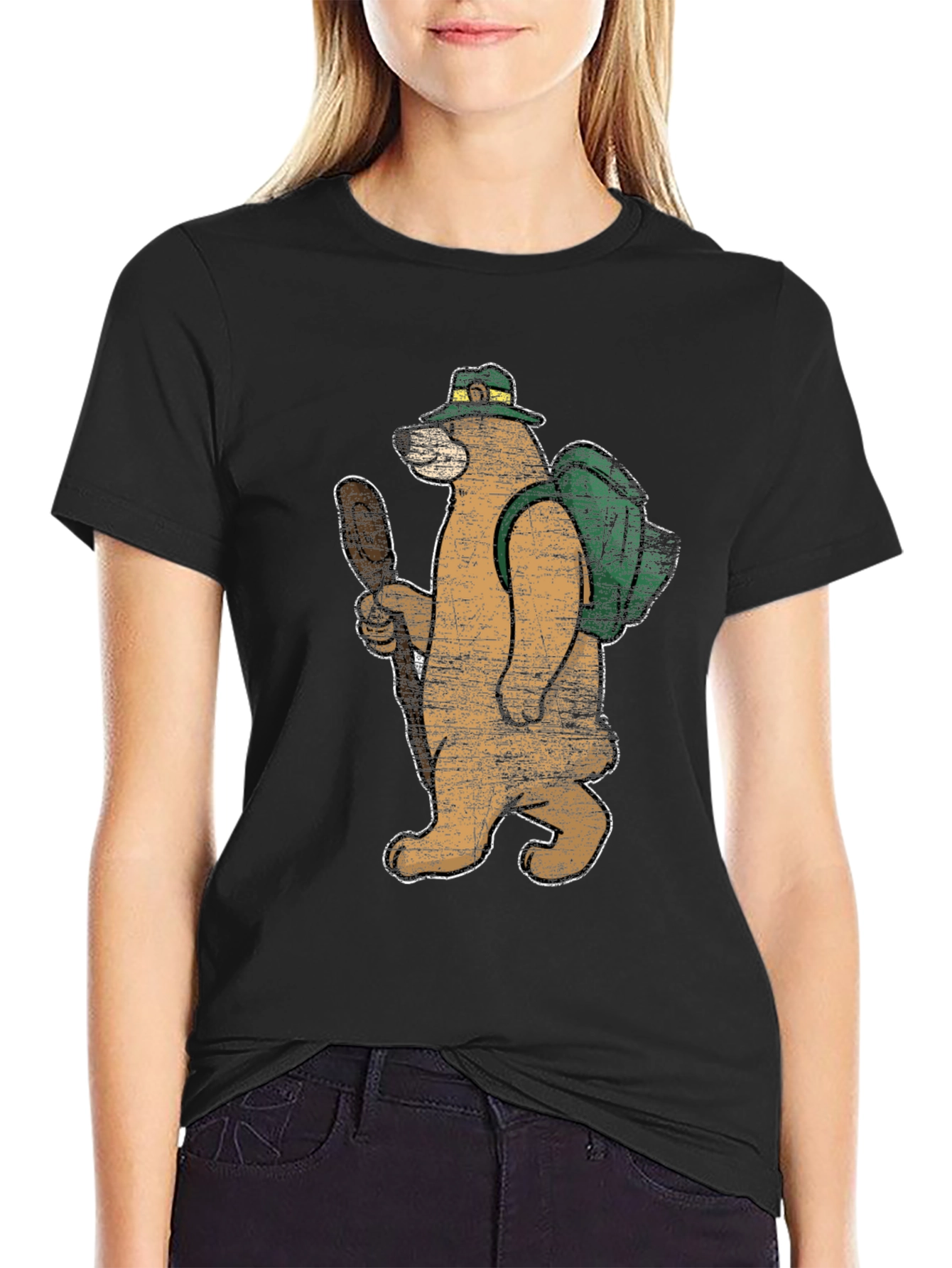Bear Hiker T-Shirt - Adventure Ready