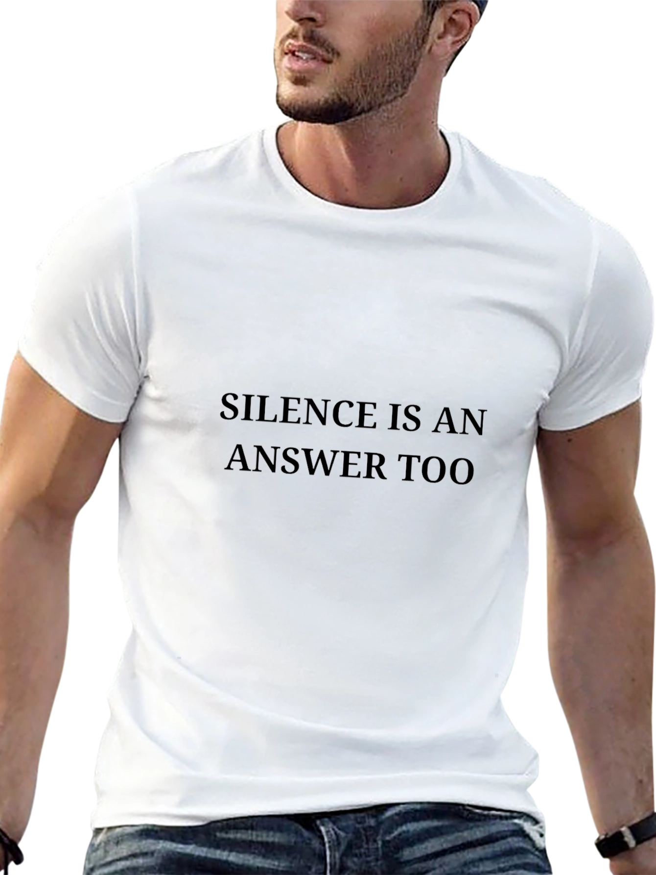 Silence is An Answer Too Graphic Tee