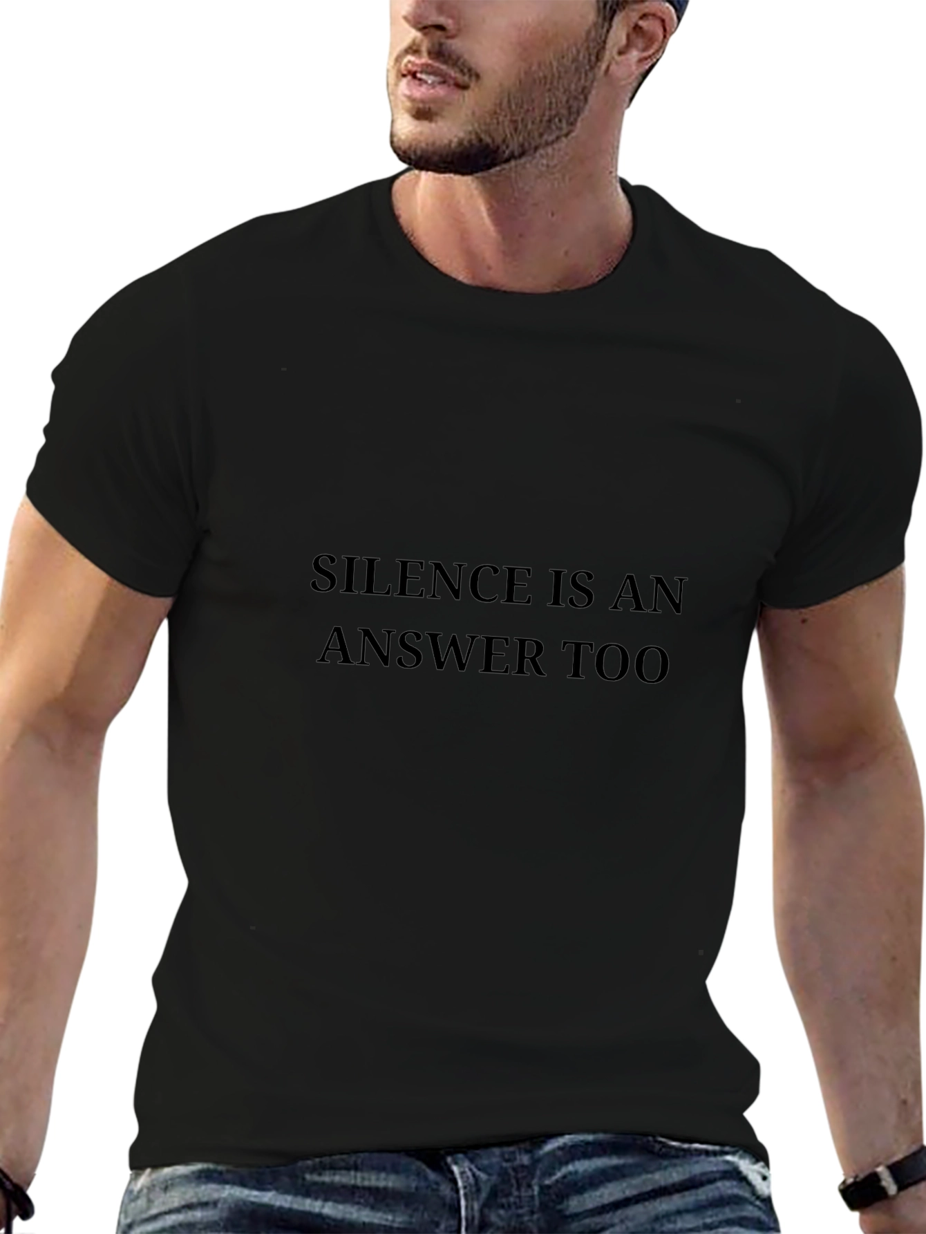 Silence is An Answer Too Graphic Tee