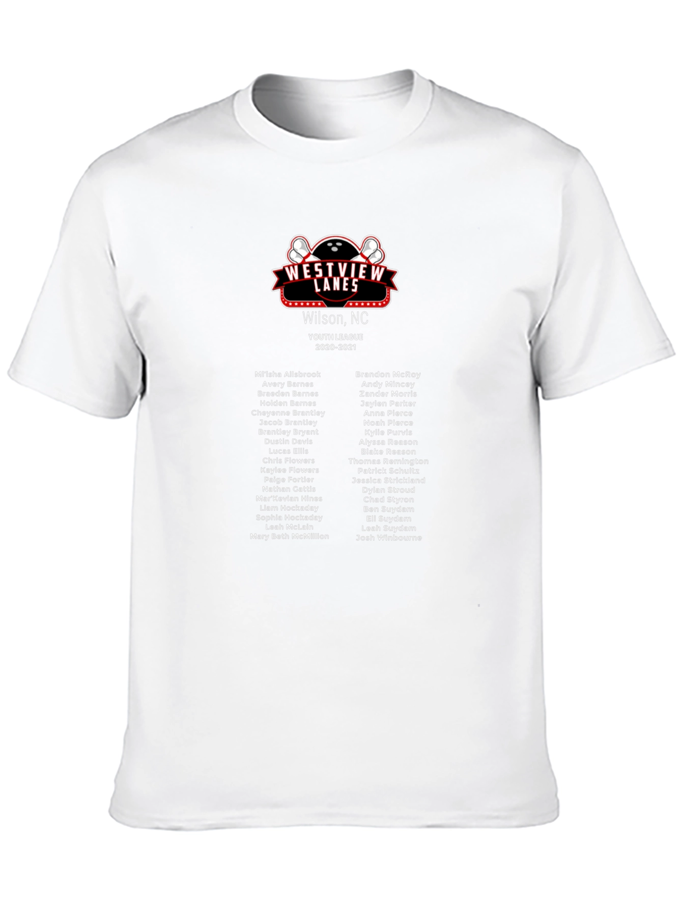 Westview Lanes Bowling Youth League T-Shirt