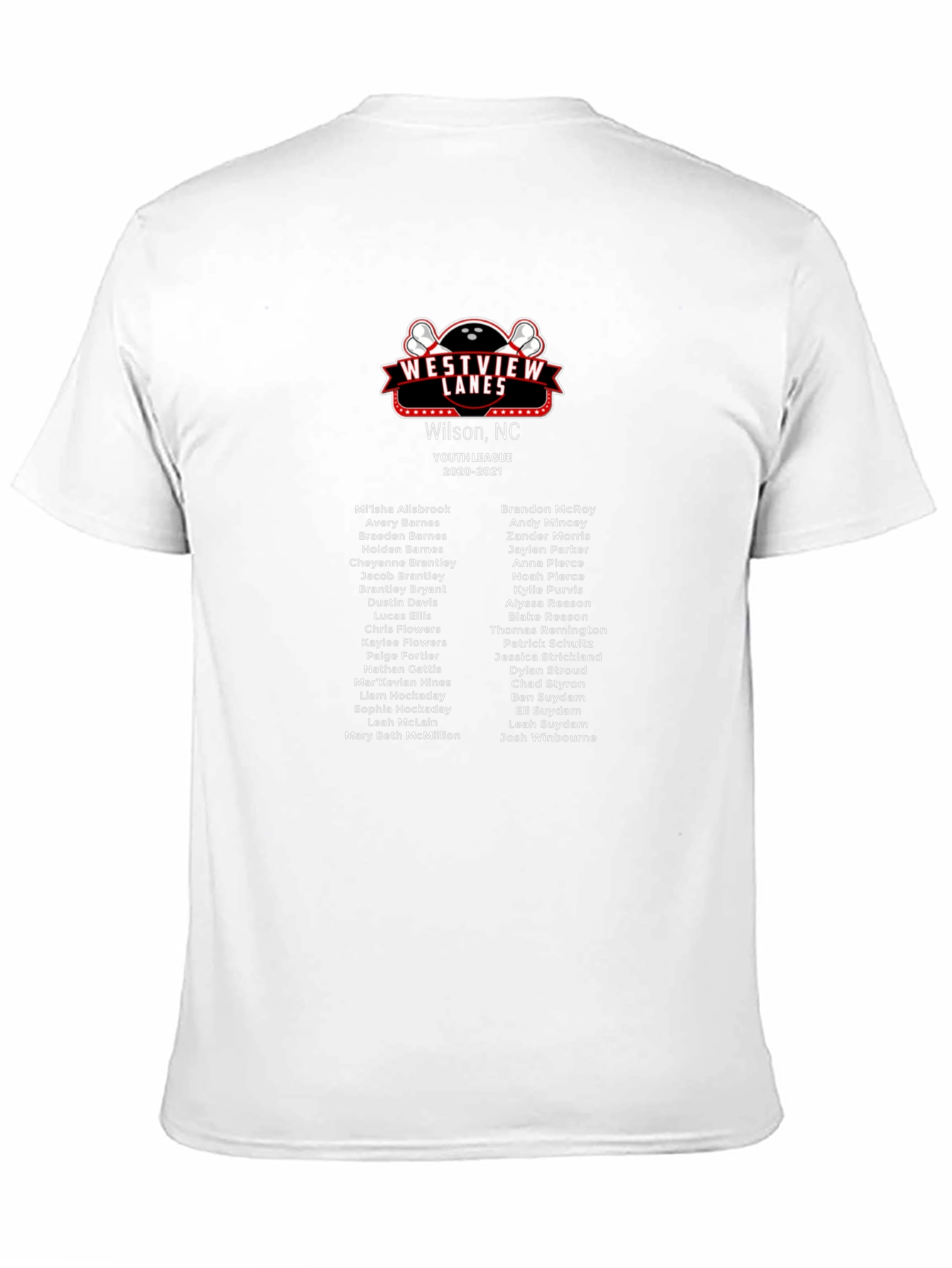 Westview Lanes Bowling Youth League T-Shirt