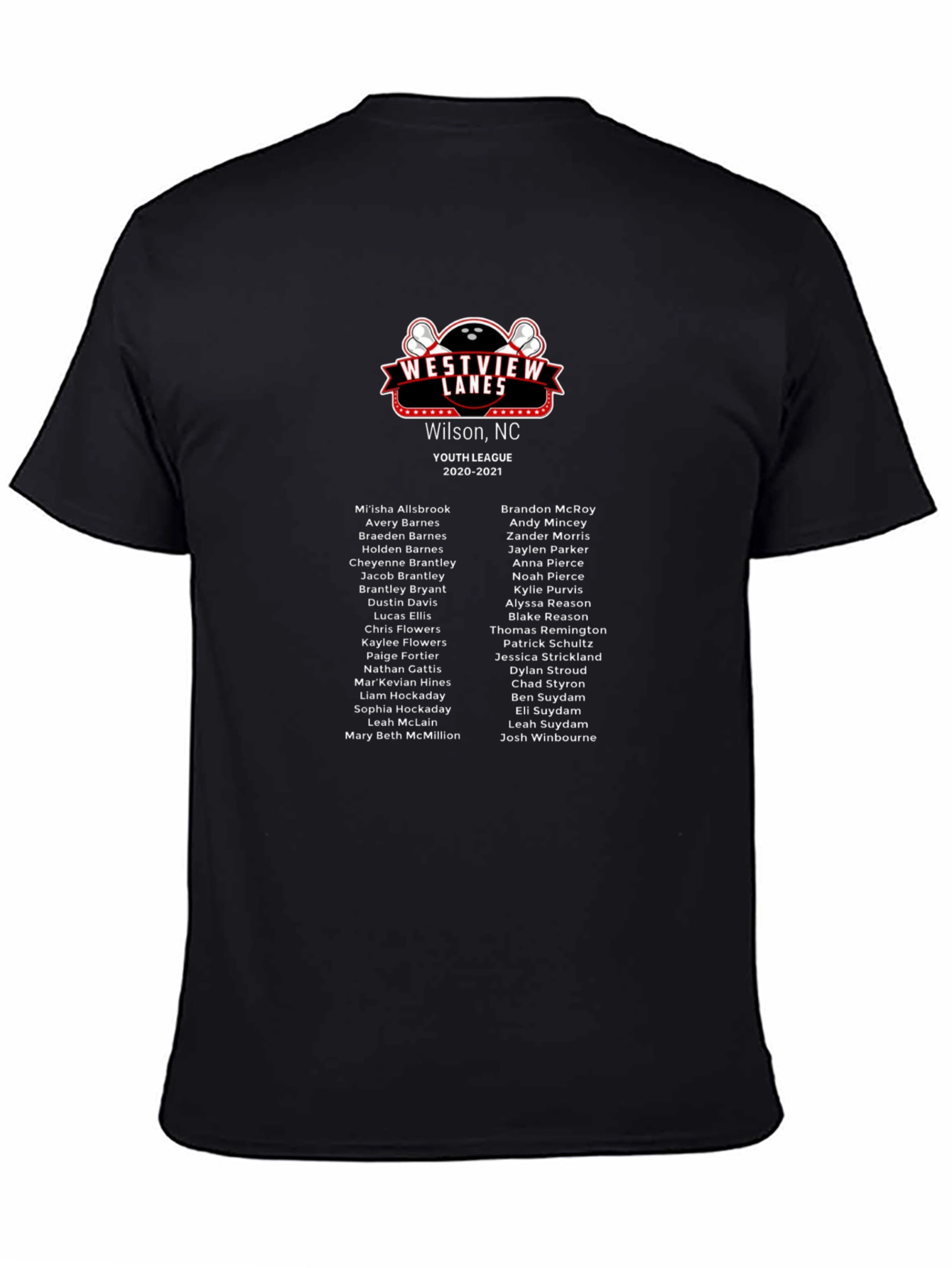 Westview Lanes Bowling Youth League T-Shirt