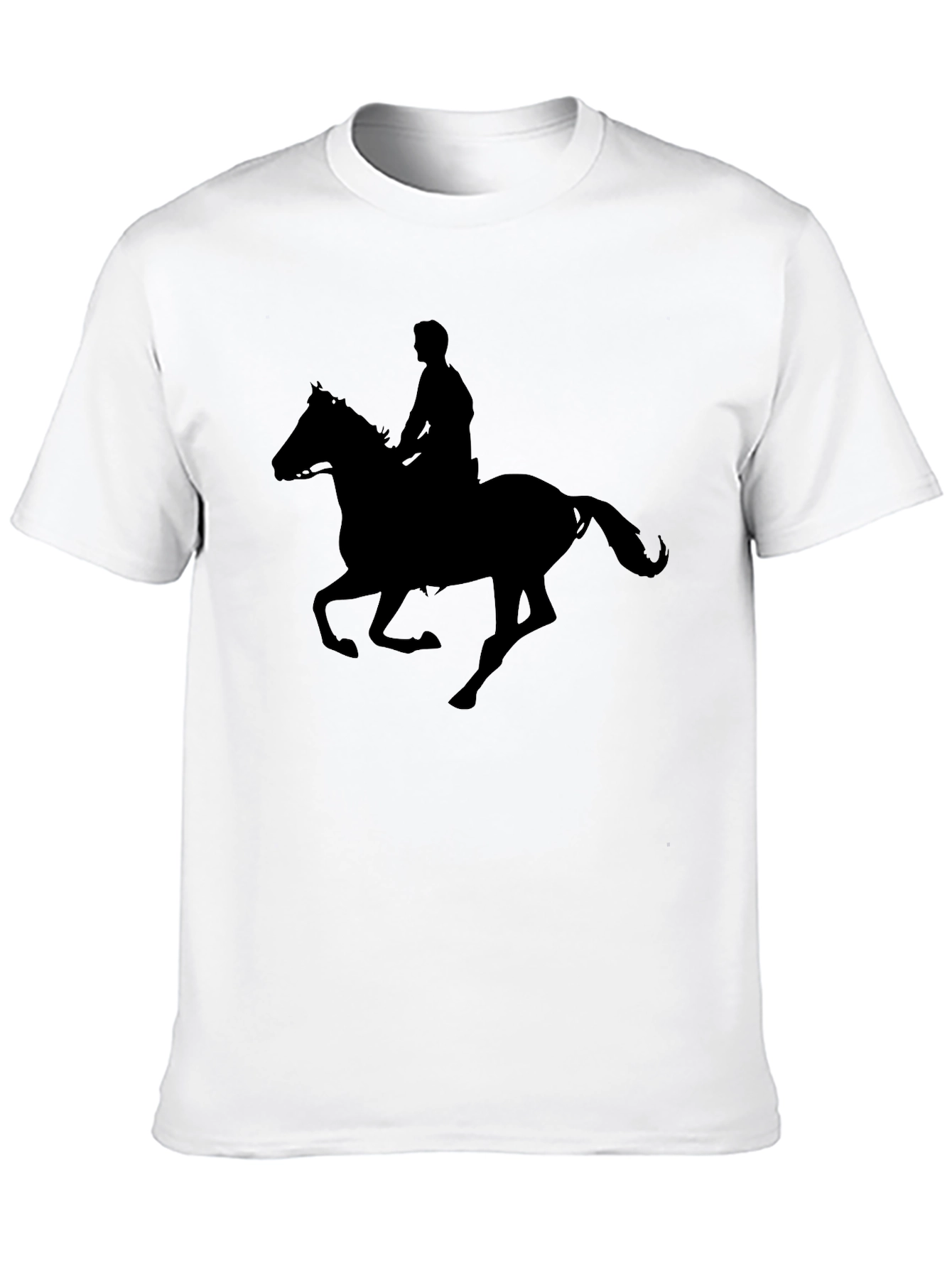 Silhouette Rider T-Shirt - Equestrian Style
