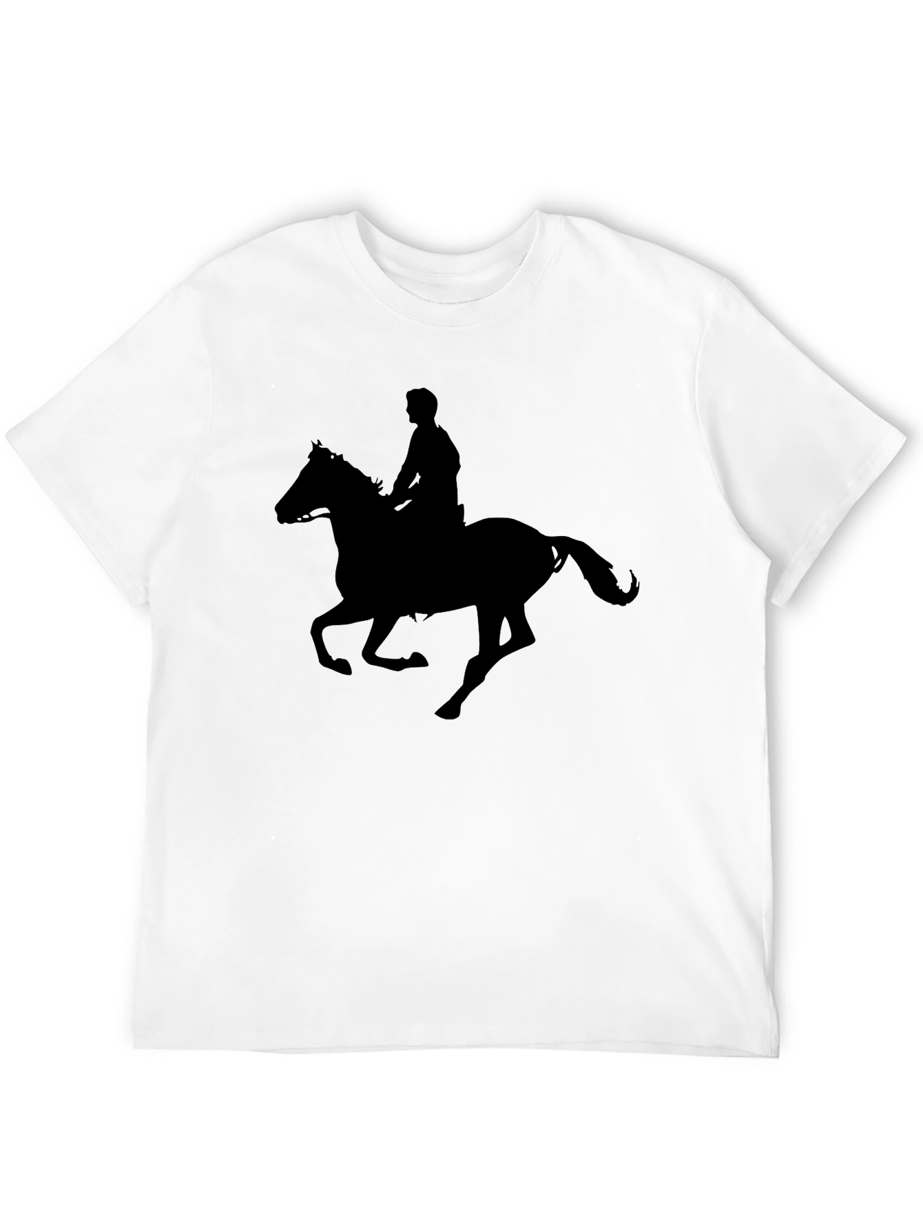 Silhouette Rider T-Shirt - Equestrian Style