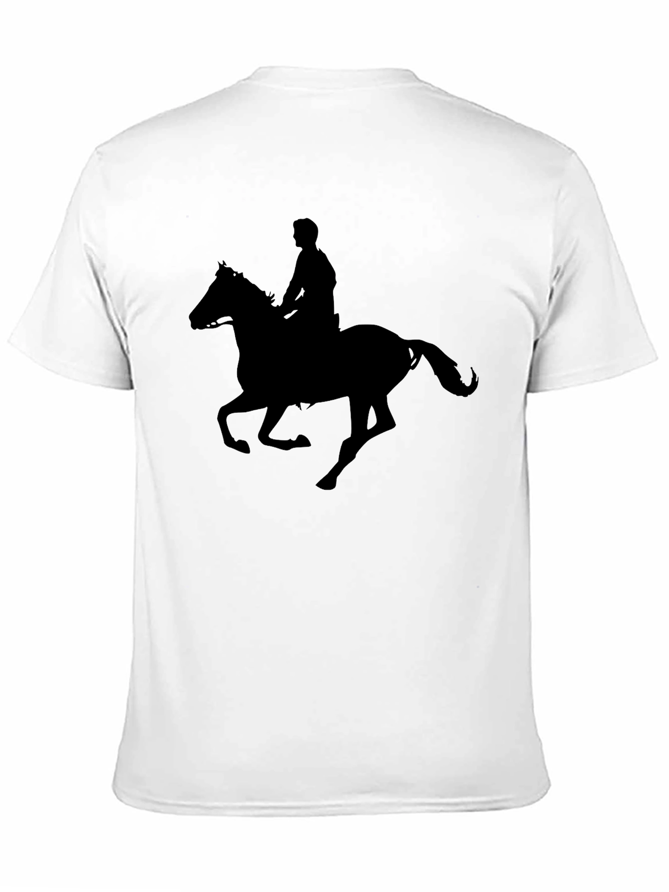 Silhouette Rider T-Shirt - Equestrian Style