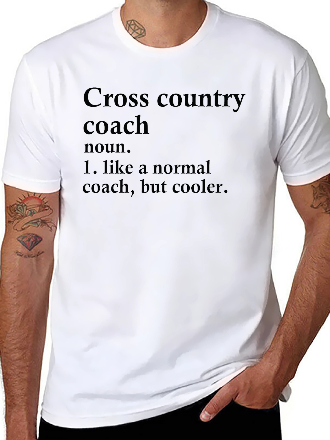 Cross Country Coach Definition T-Shirt