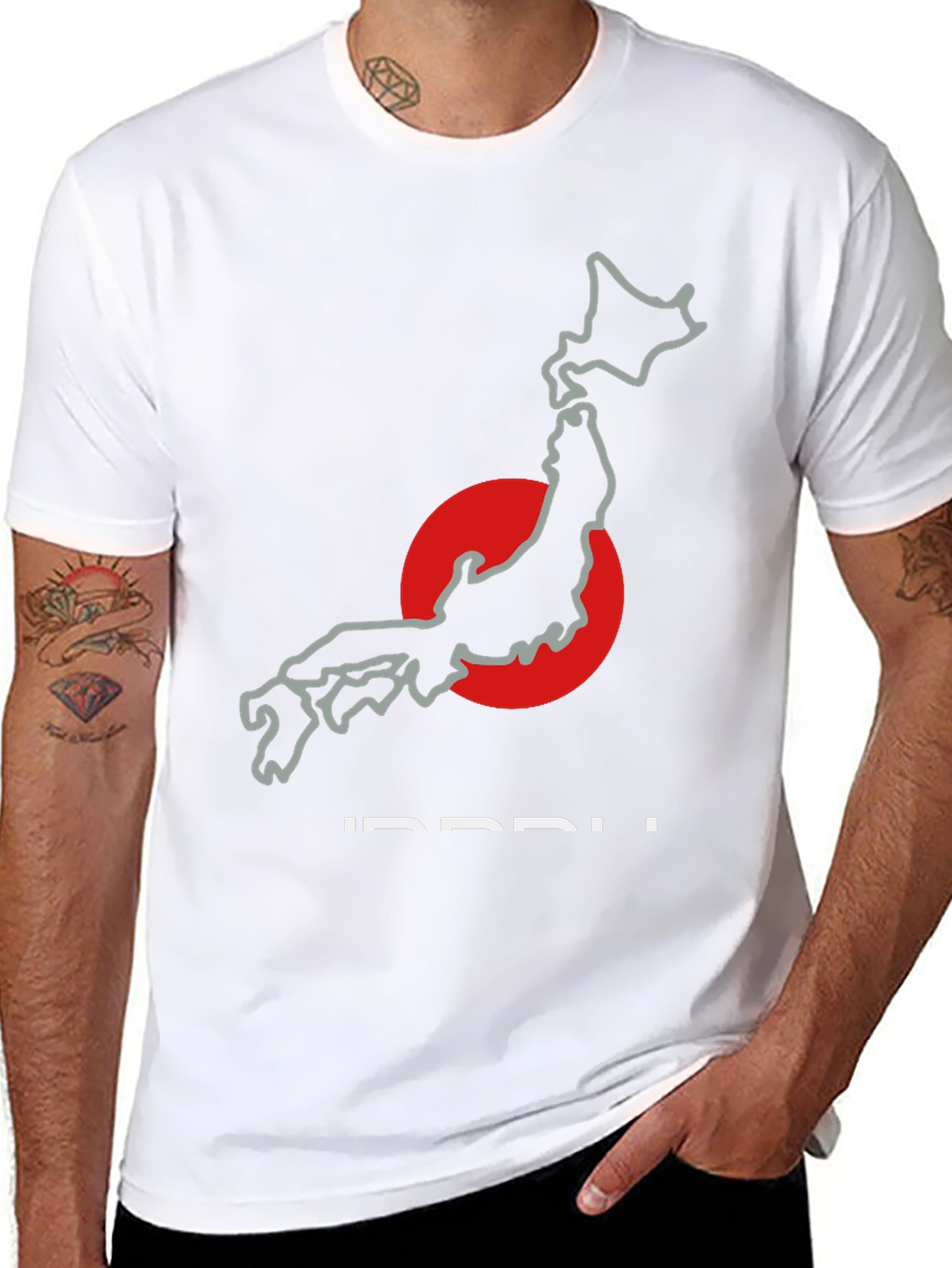 Japan Outline Graphic T-Shirt