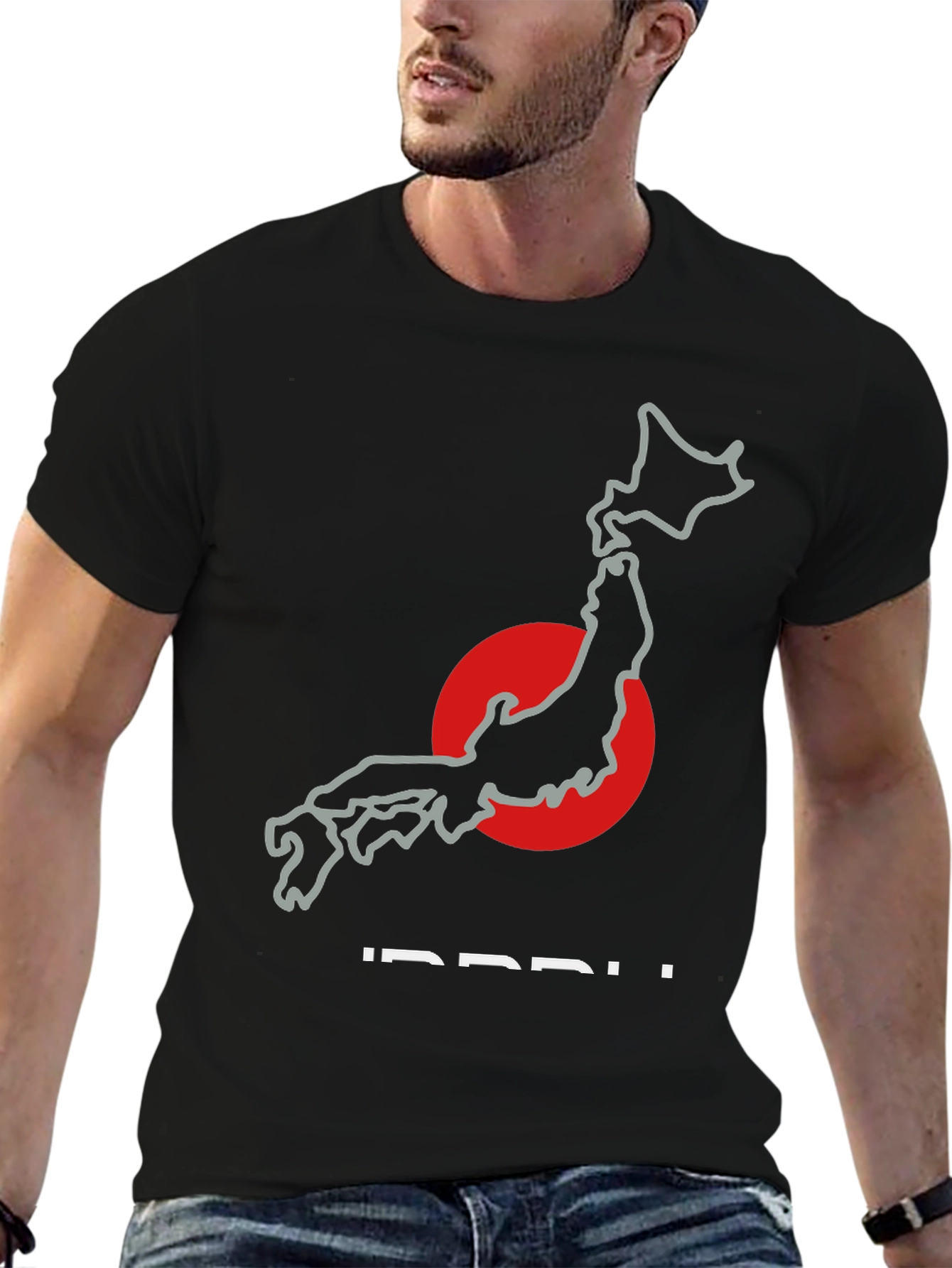 Japan Outline Graphic T-Shirt