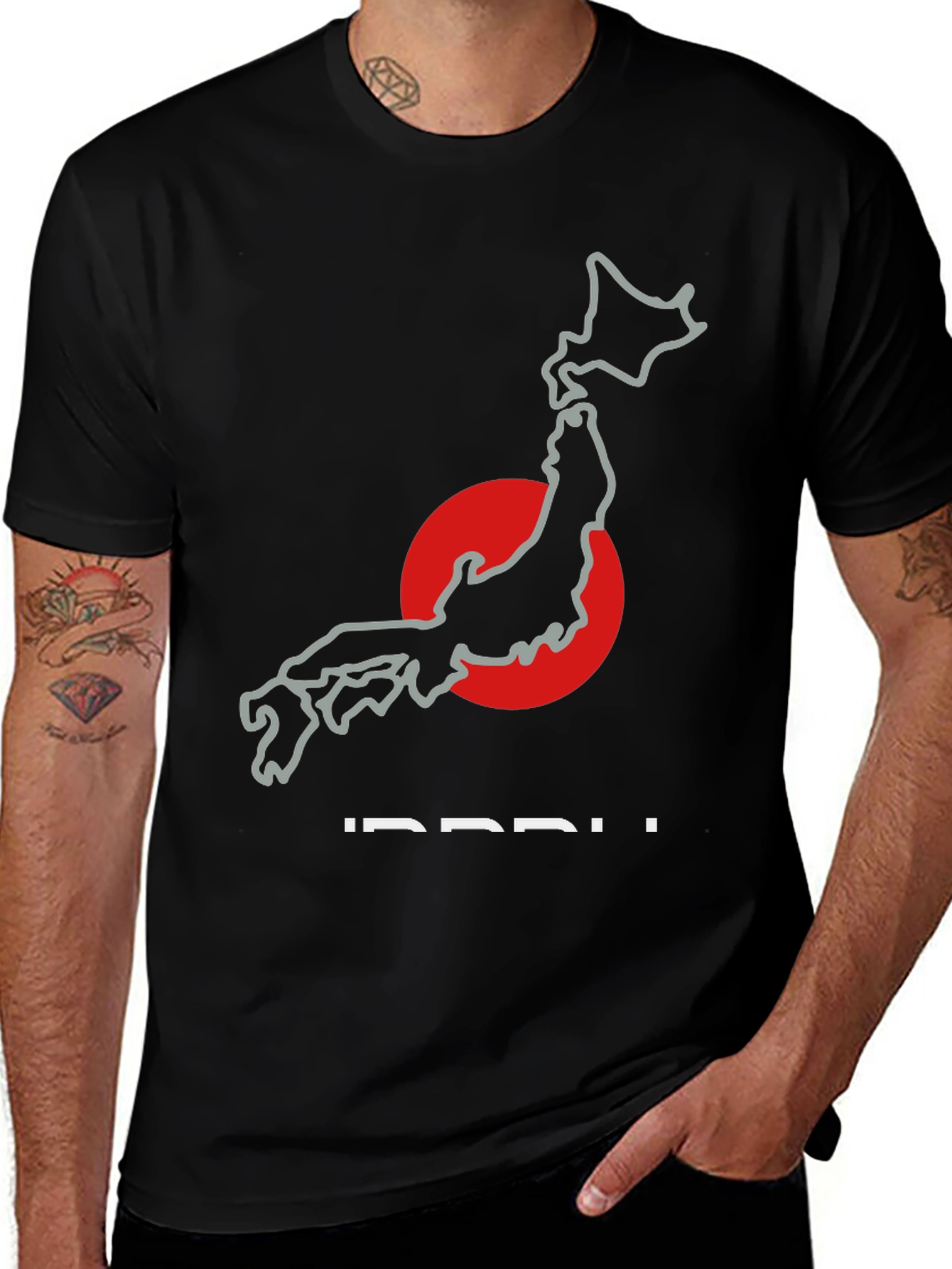 Japan Outline Graphic T-Shirt