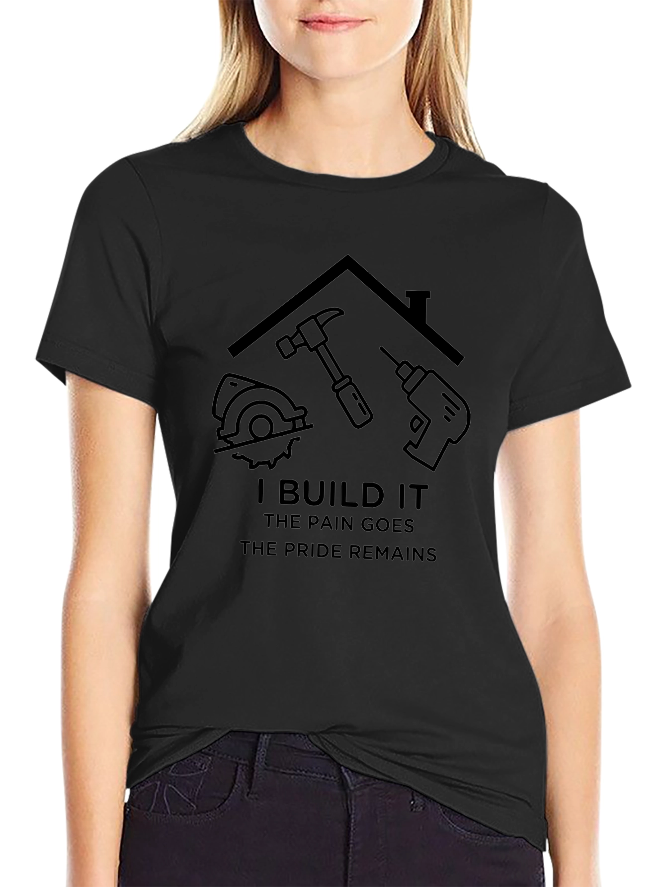 I Build It T-Shirt: Construction Pride