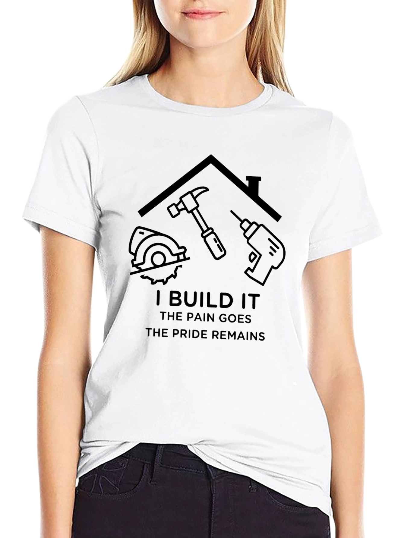 I Build It T-Shirt: Construction Pride