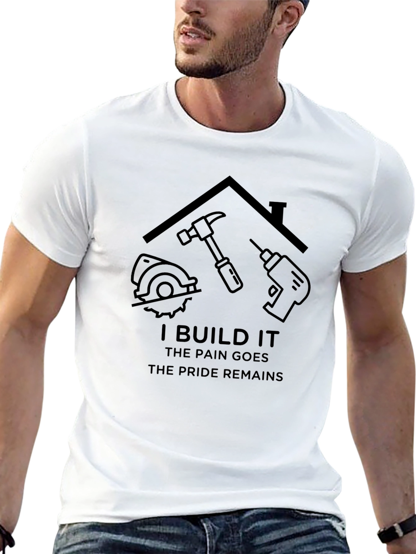 I Build It T-Shirt: Construction Pride