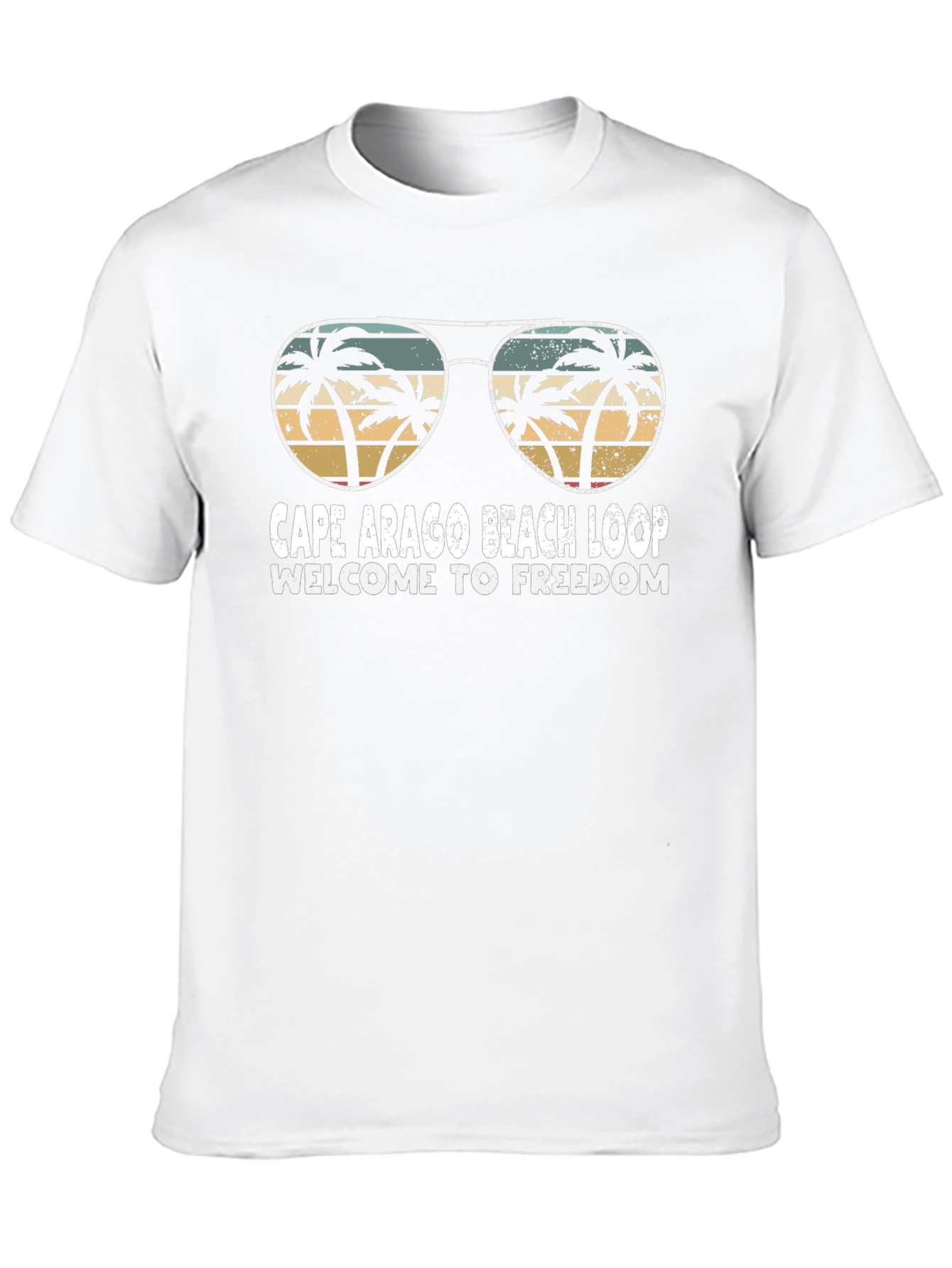 Cape Arago Beach Loop Graphic T-Shirt