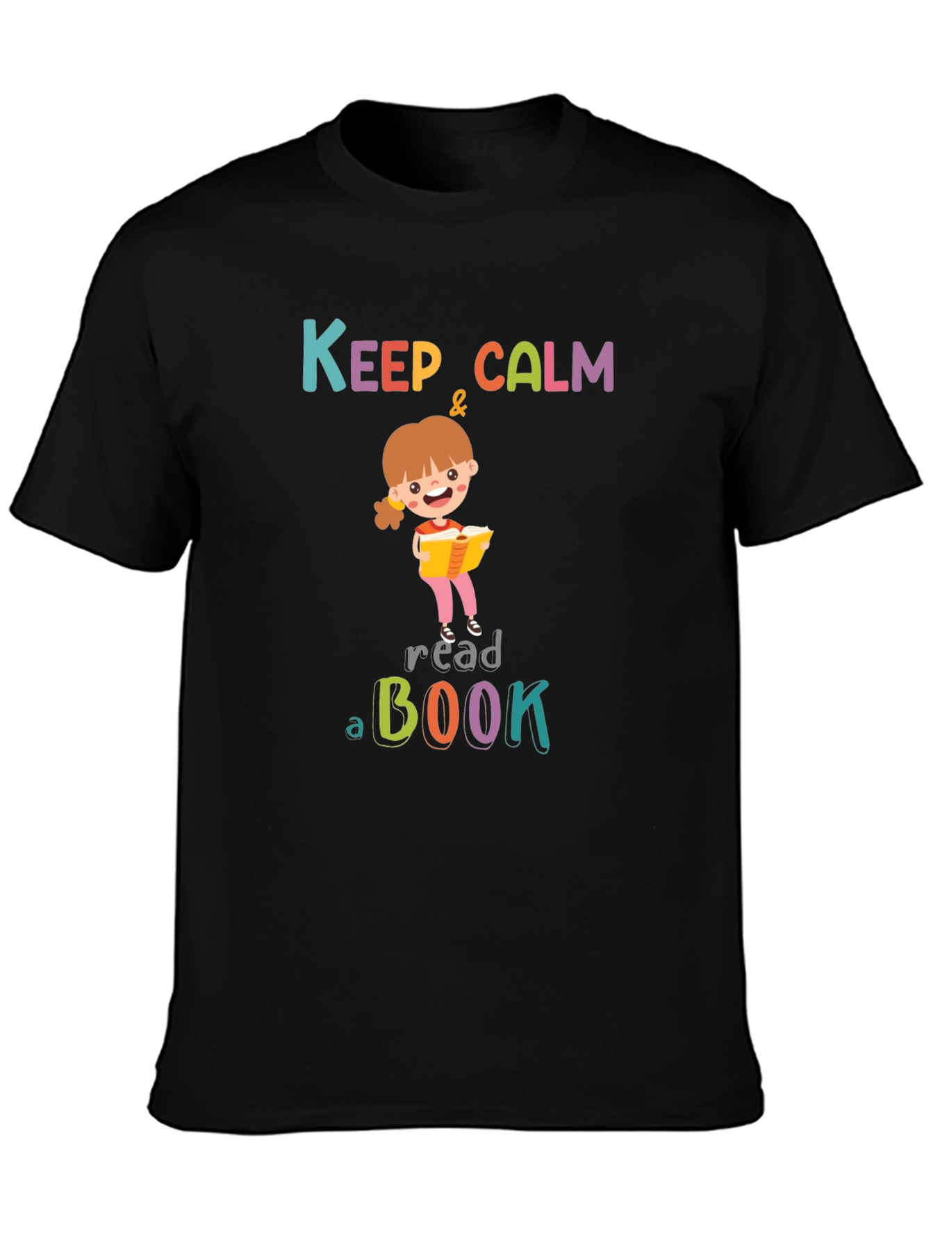 Keep Calm & Read a Book T-Shirt