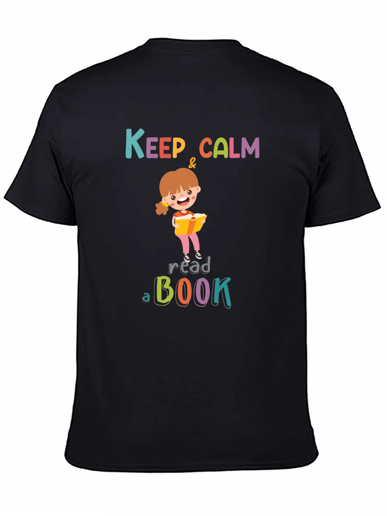 Keep Calm & Read a Book T-Shirt