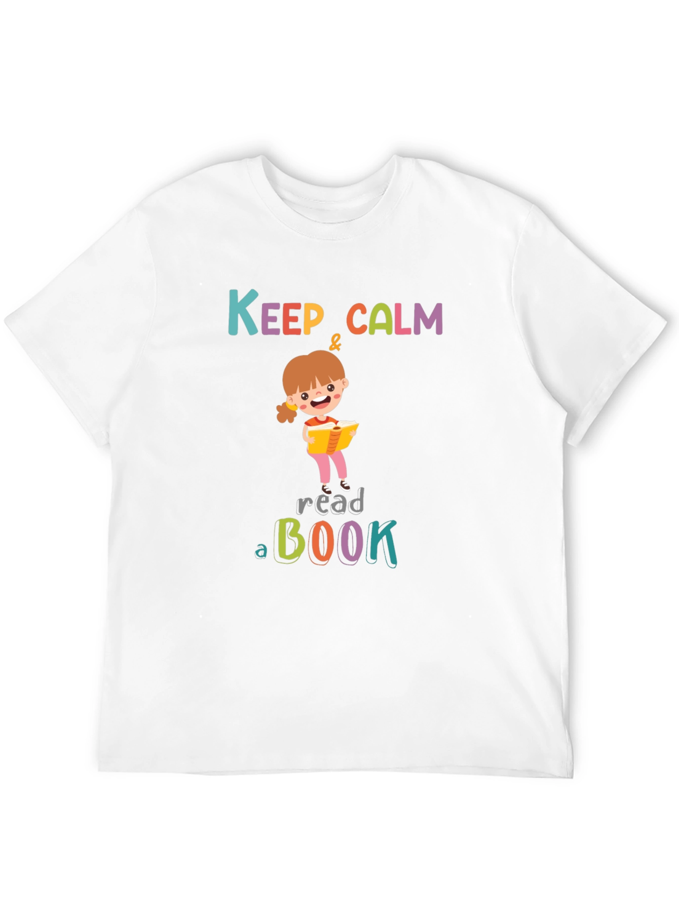 Keep Calm & Read a Book T-Shirt