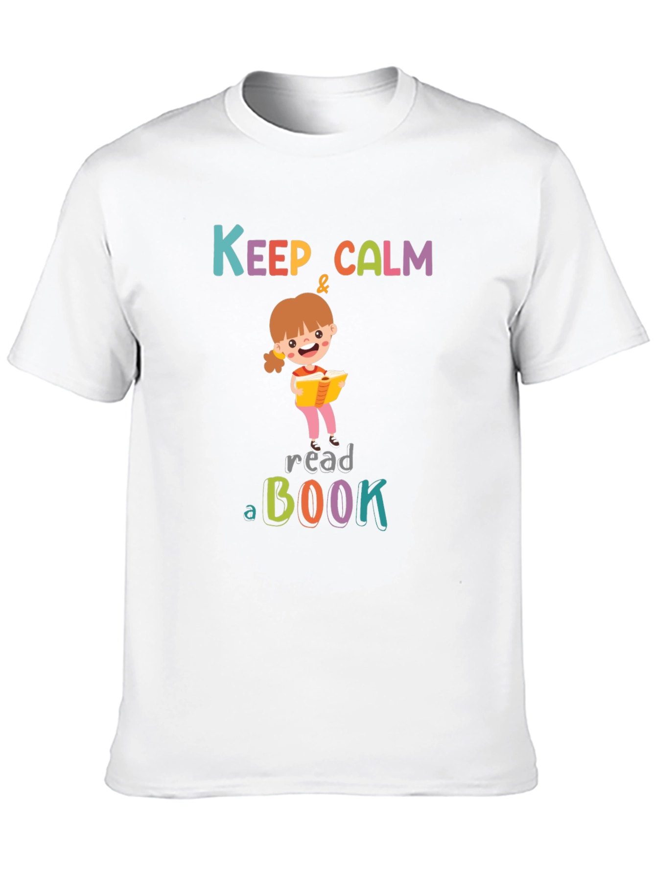 Keep Calm & Read a Book T-Shirt