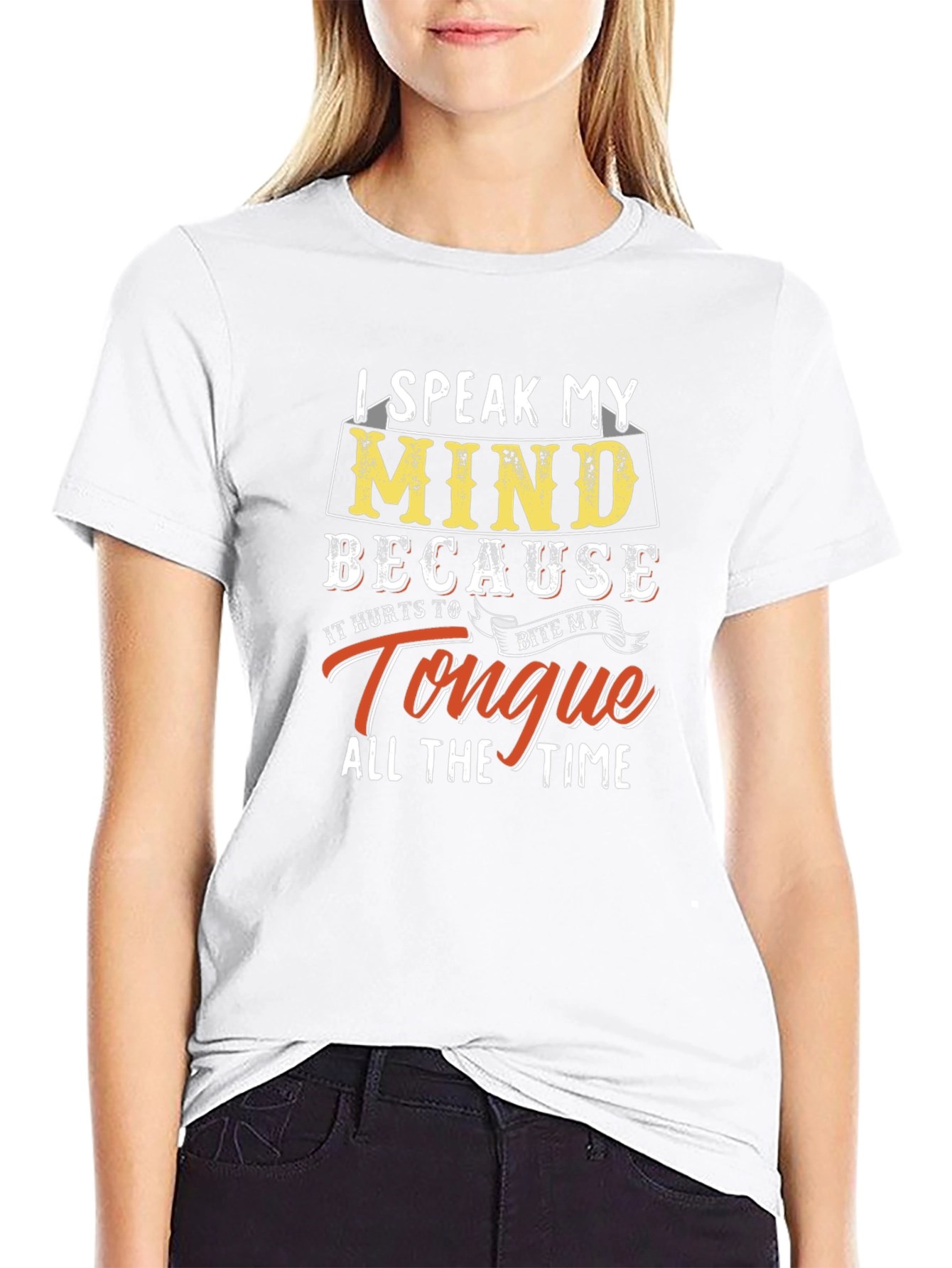 Speak My Mind Graphic T-Shirt