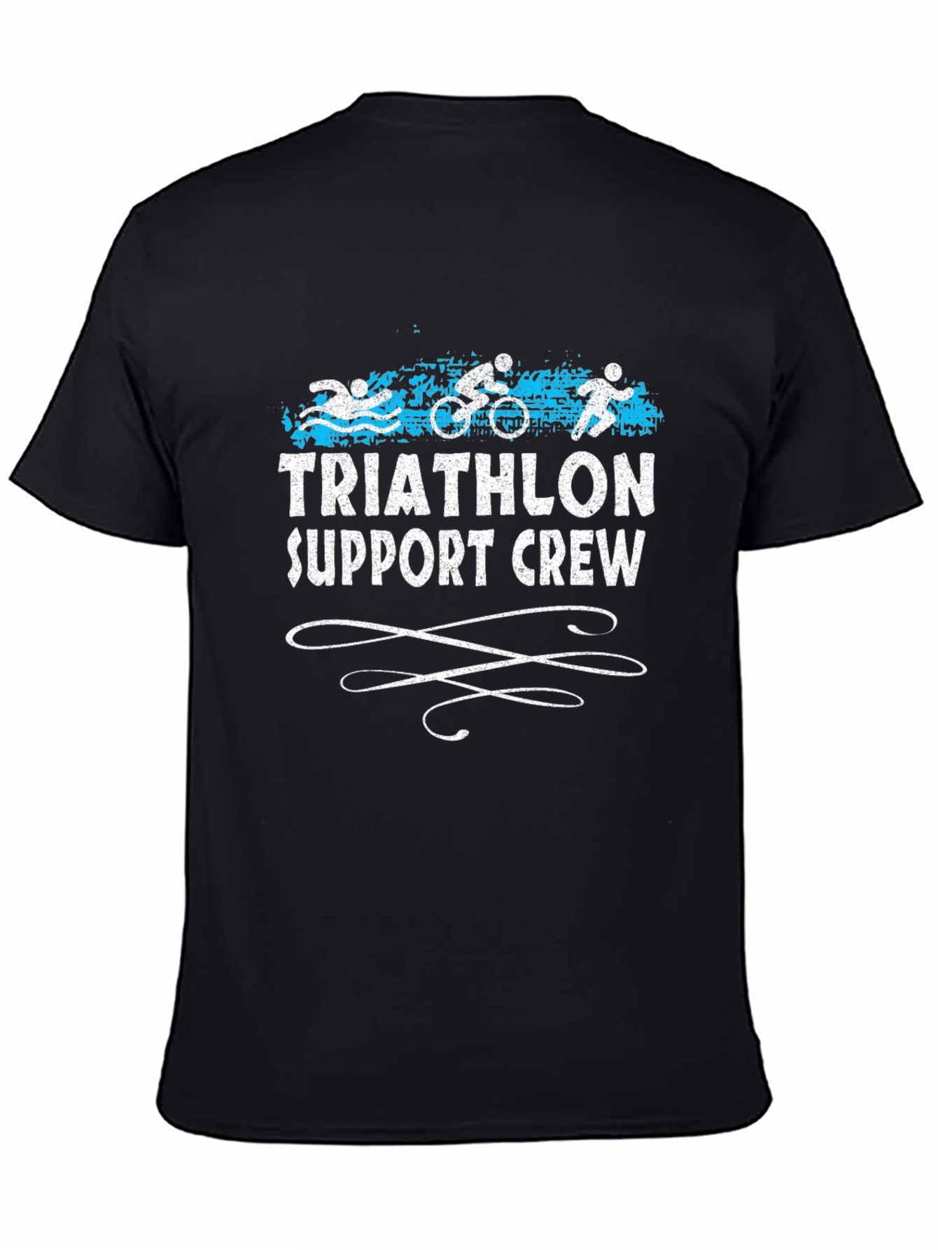 Triathlon Support Crew Graphic T-Shirt