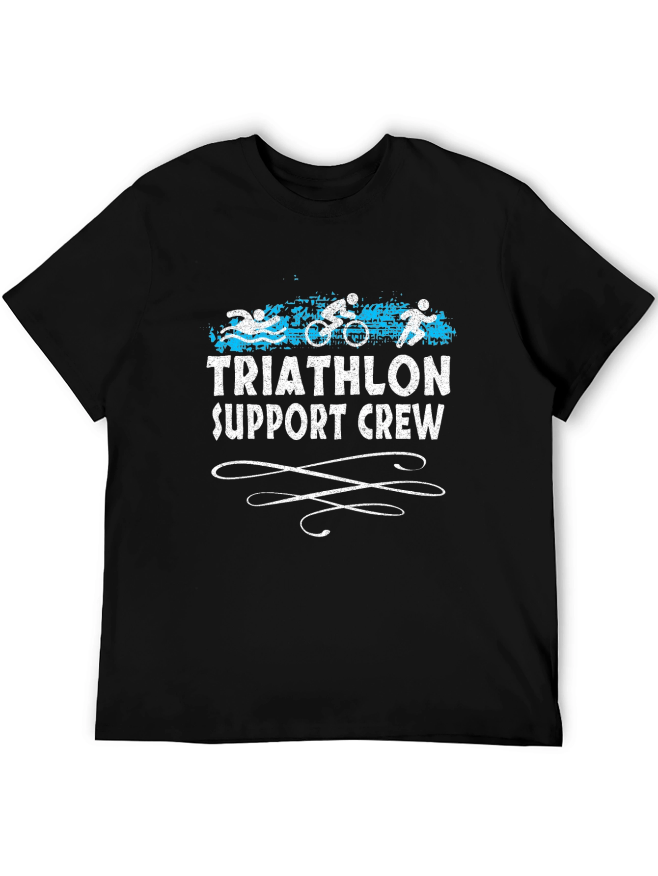 Triathlon Support Crew Graphic T-Shirt