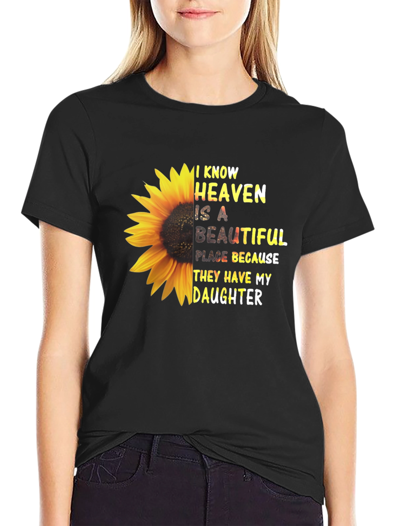 Heavens Daughter Sunflower Graphic Tee