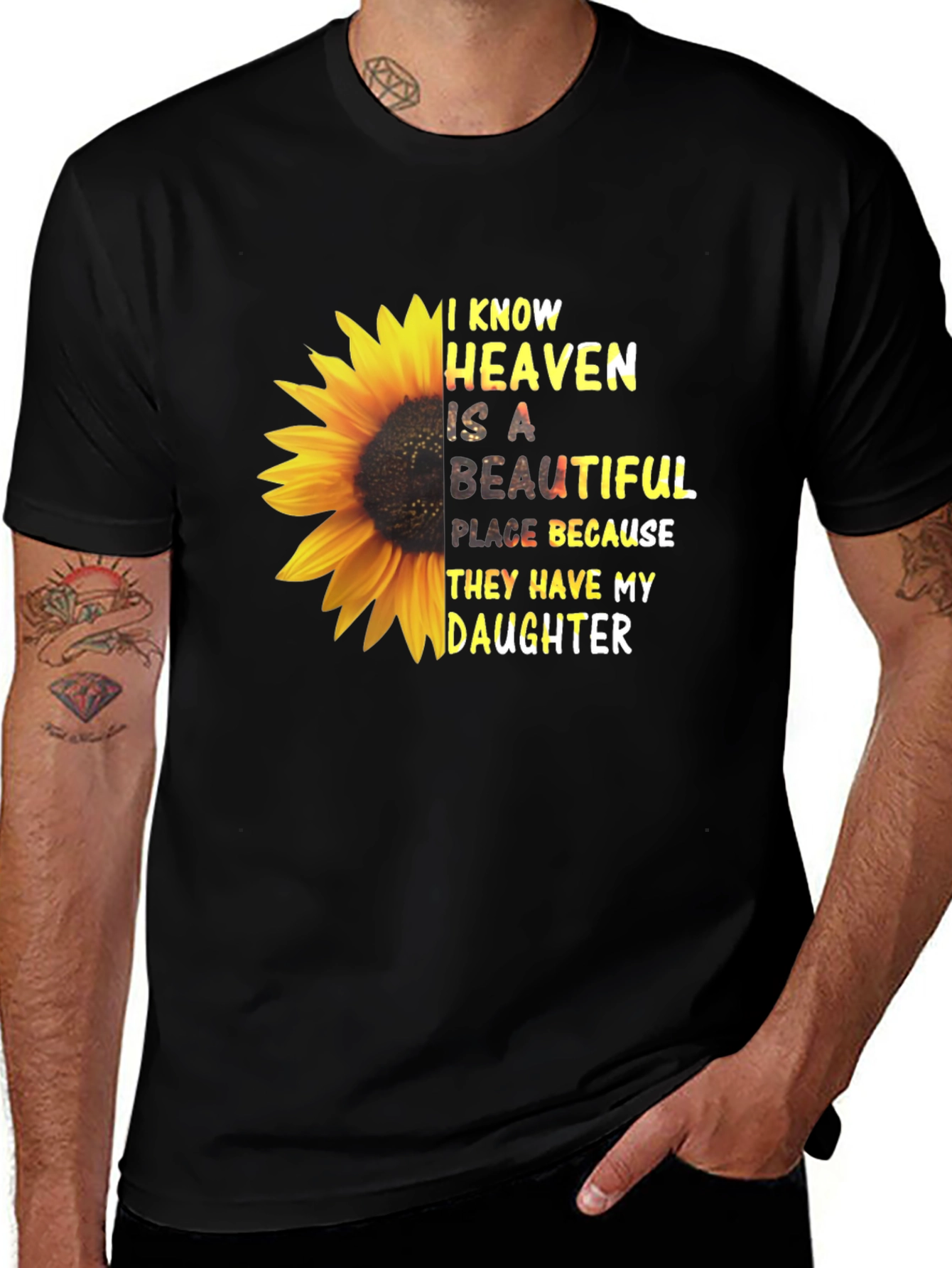 Heavens Daughter Sunflower Graphic Tee