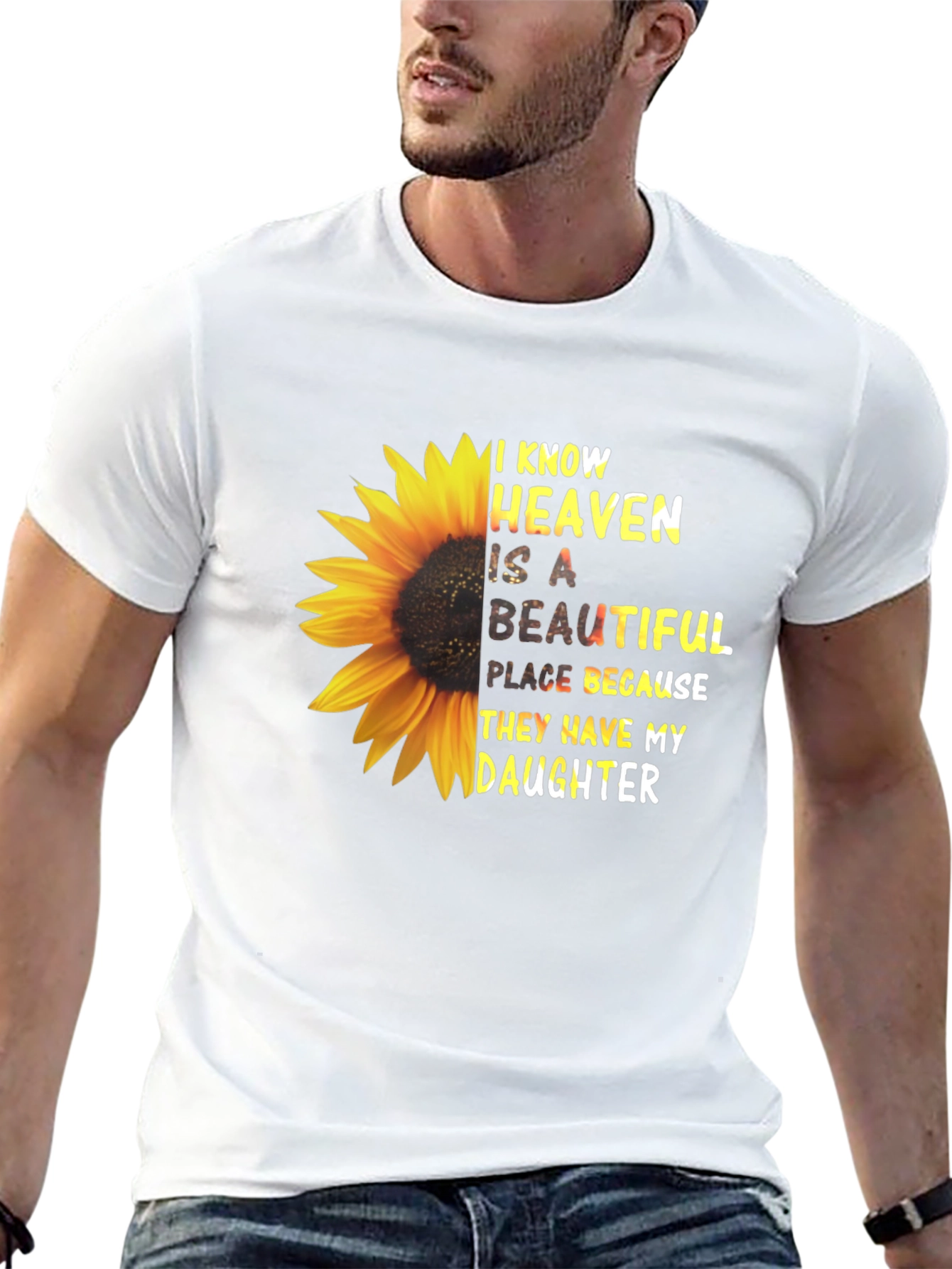 Heavens Daughter Sunflower Graphic Tee