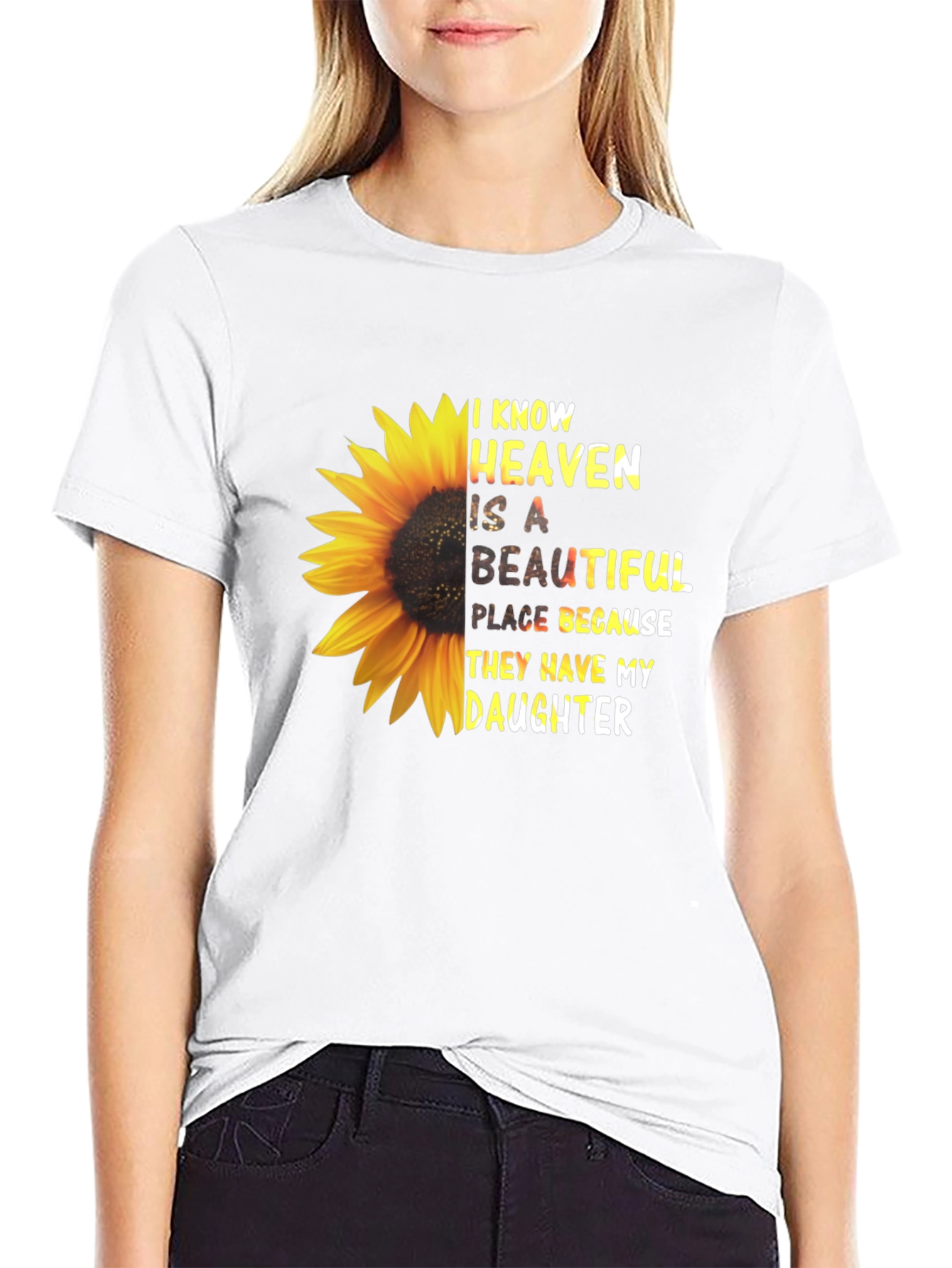 Heavens Daughter Sunflower Graphic Tee