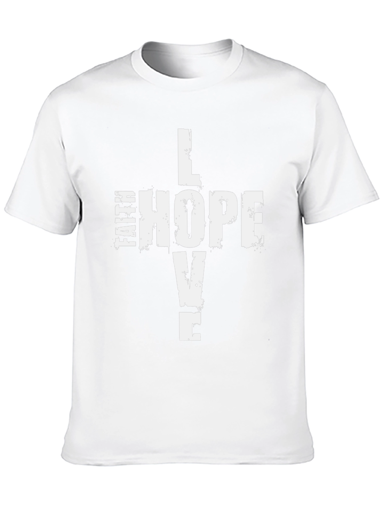 Faith Hope Love T-Shirt - Christian Inspired Tee