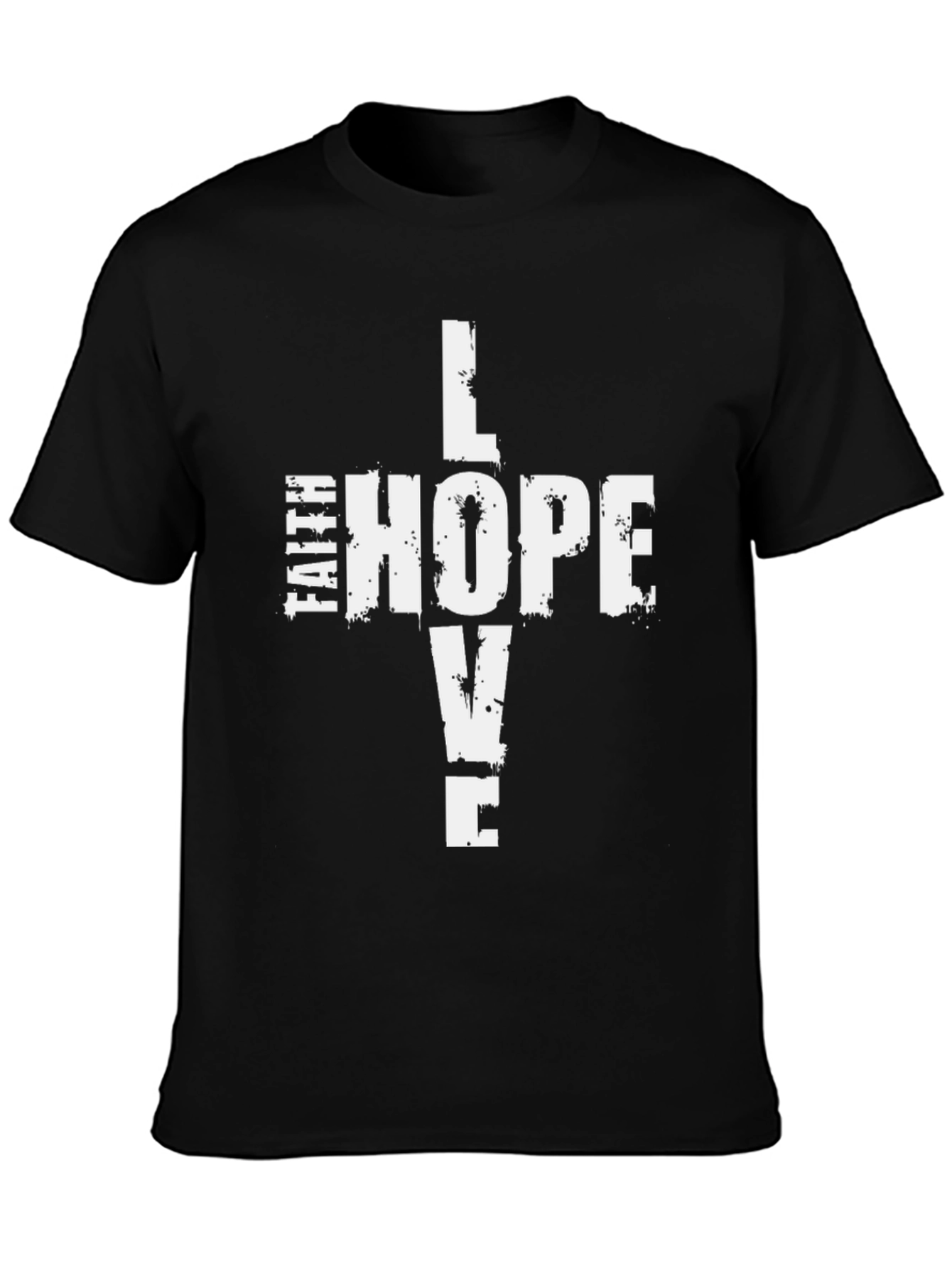 Faith Hope Love T-Shirt - Christian Inspired Tee