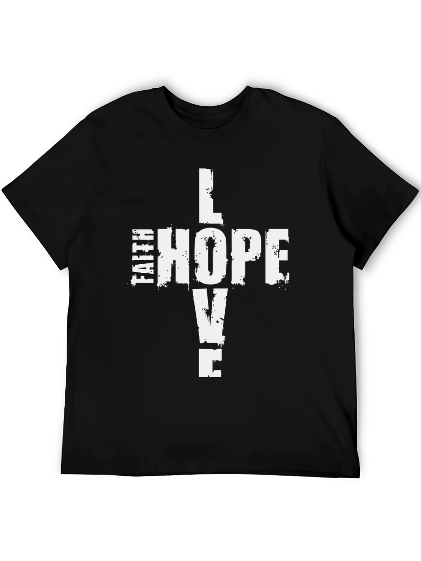 Faith Hope Love T-Shirt - Christian Inspired Tee